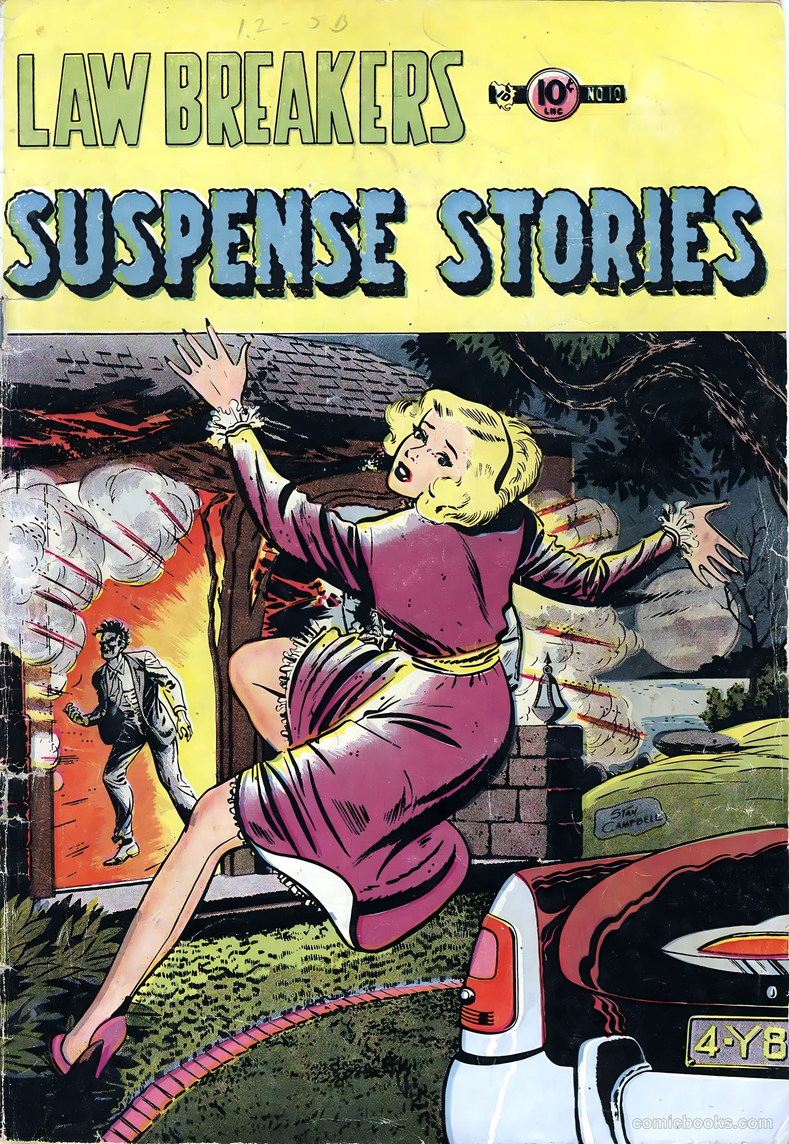 Lawbreakers Suspense Stories #10