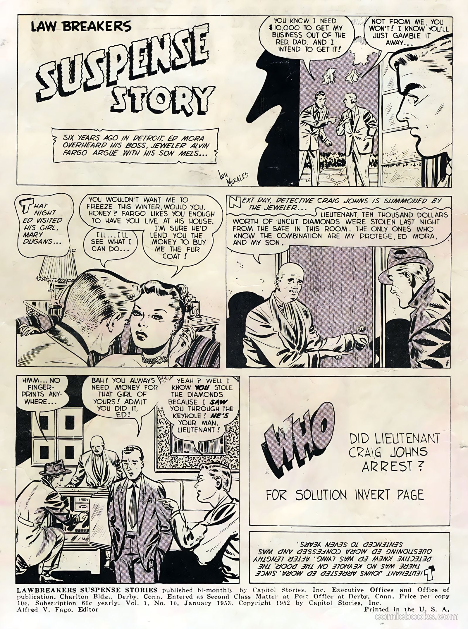 Lawbreakers Suspense Stories #10 (1953) — page 2 of 36
