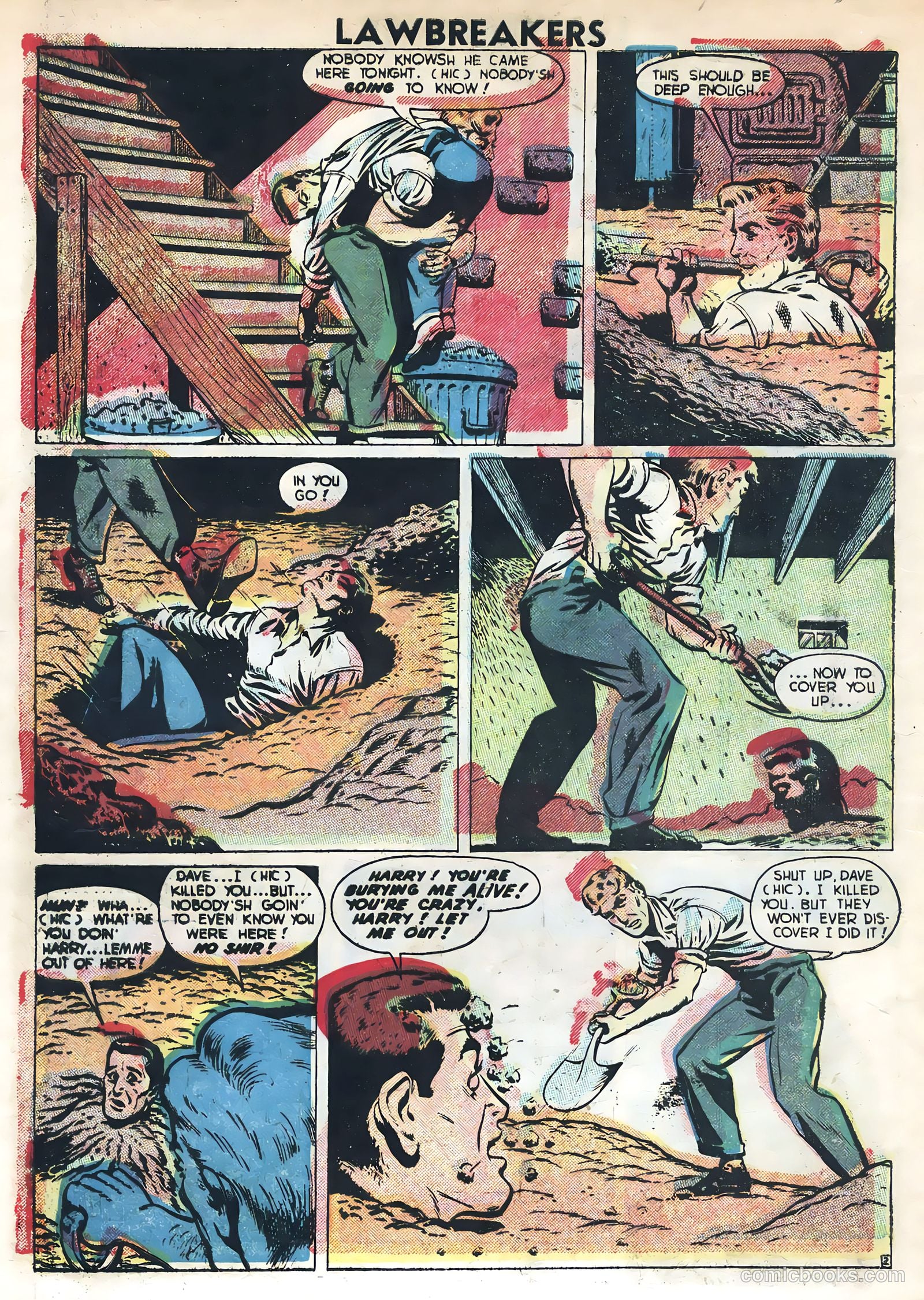 Lawbreakers Suspense Stories #10 (1953) — page 4 of 36