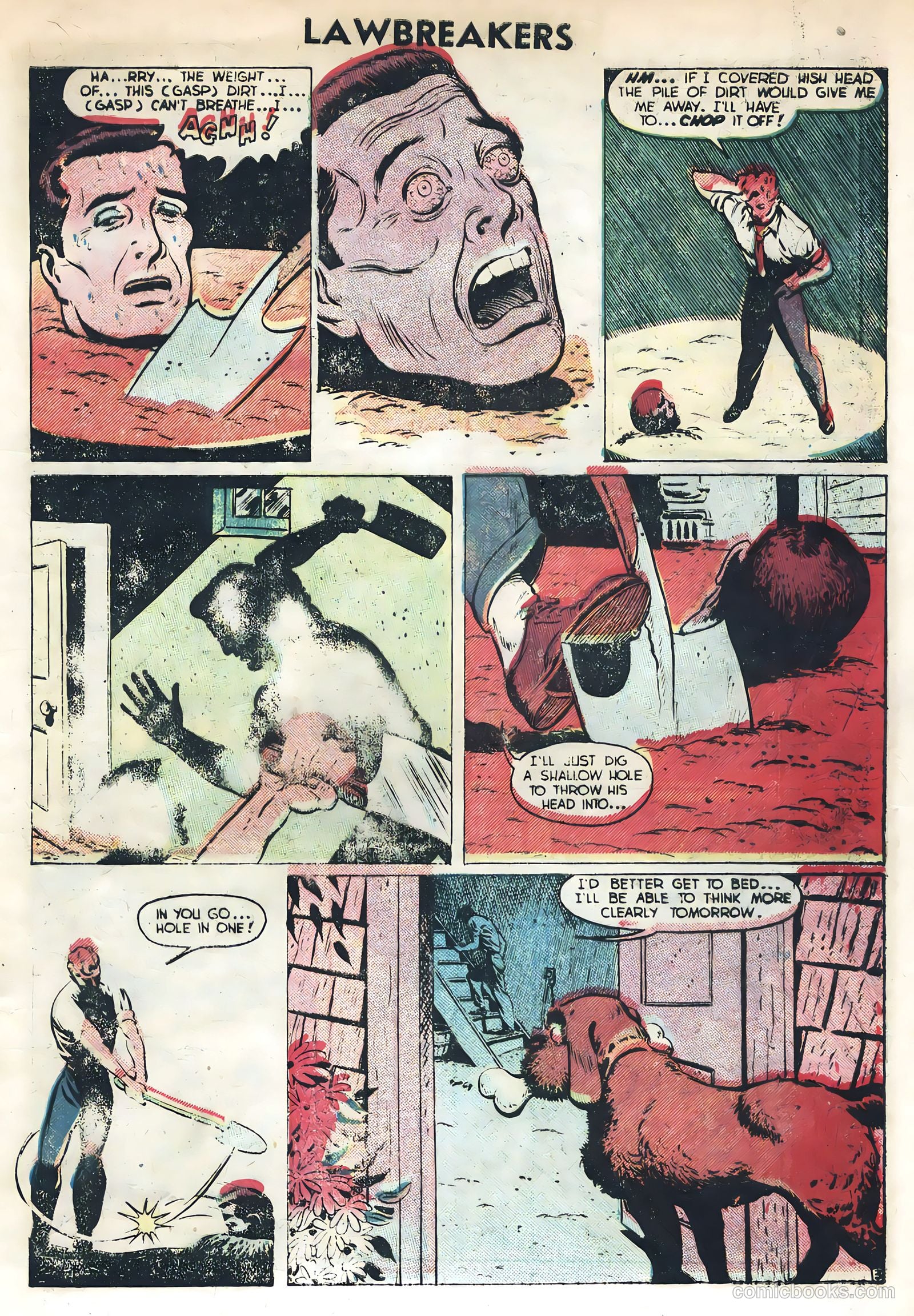 Lawbreakers Suspense Stories #10 (1953) — page 5 of 36