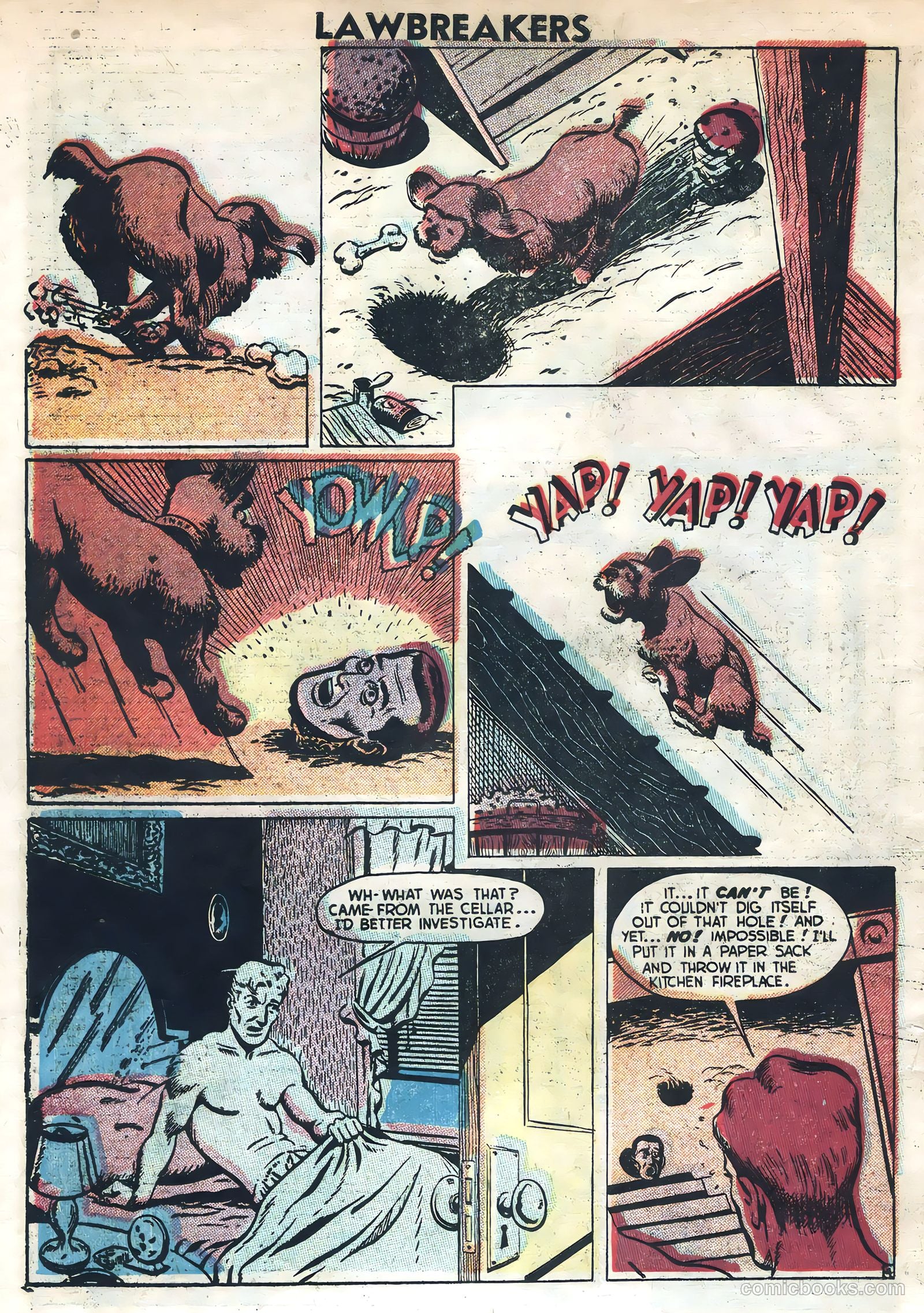 Lawbreakers Suspense Stories #10 (1953) — page 6 of 36