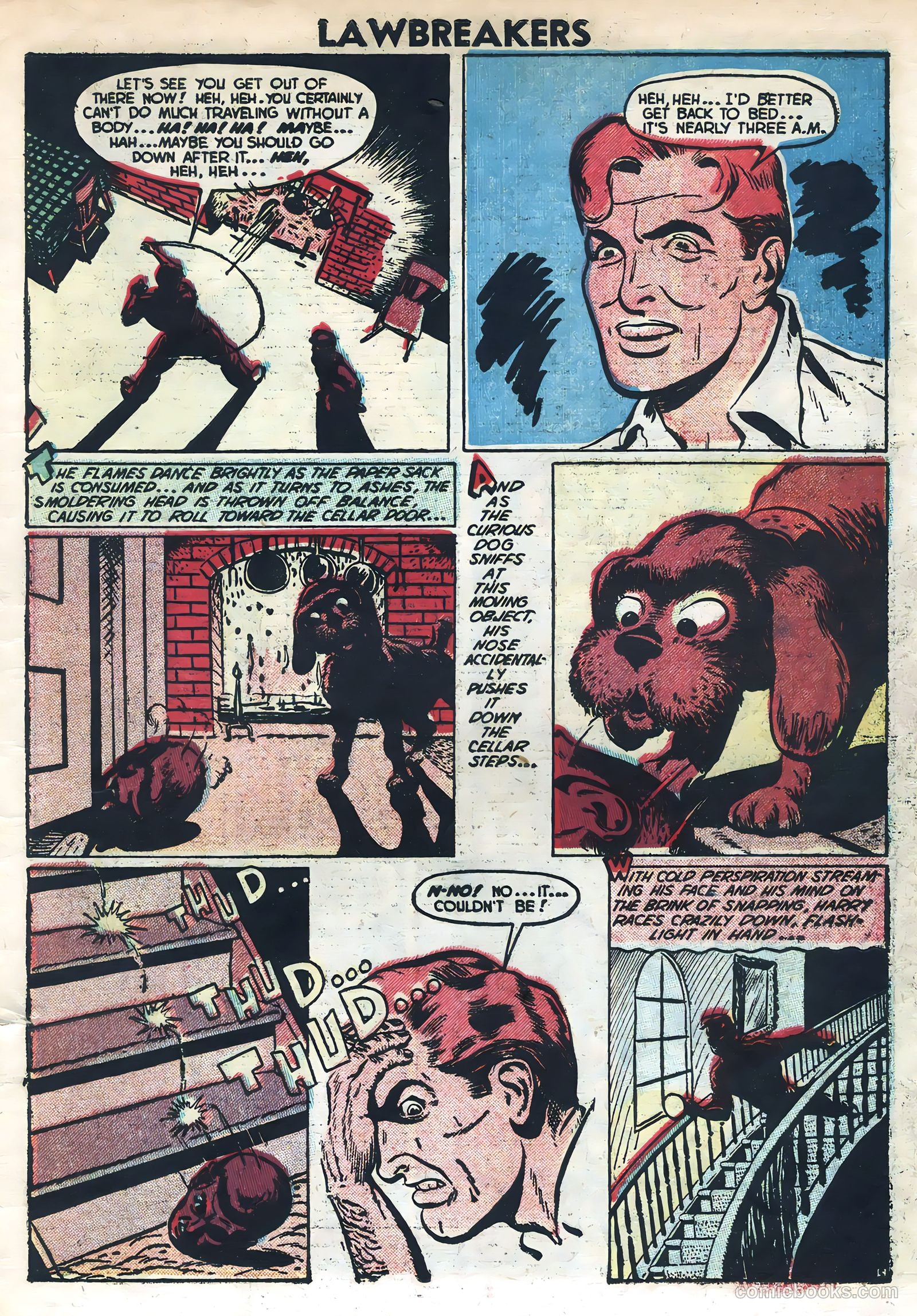 Lawbreakers Suspense Stories #10 (1953) — page 7 of 36