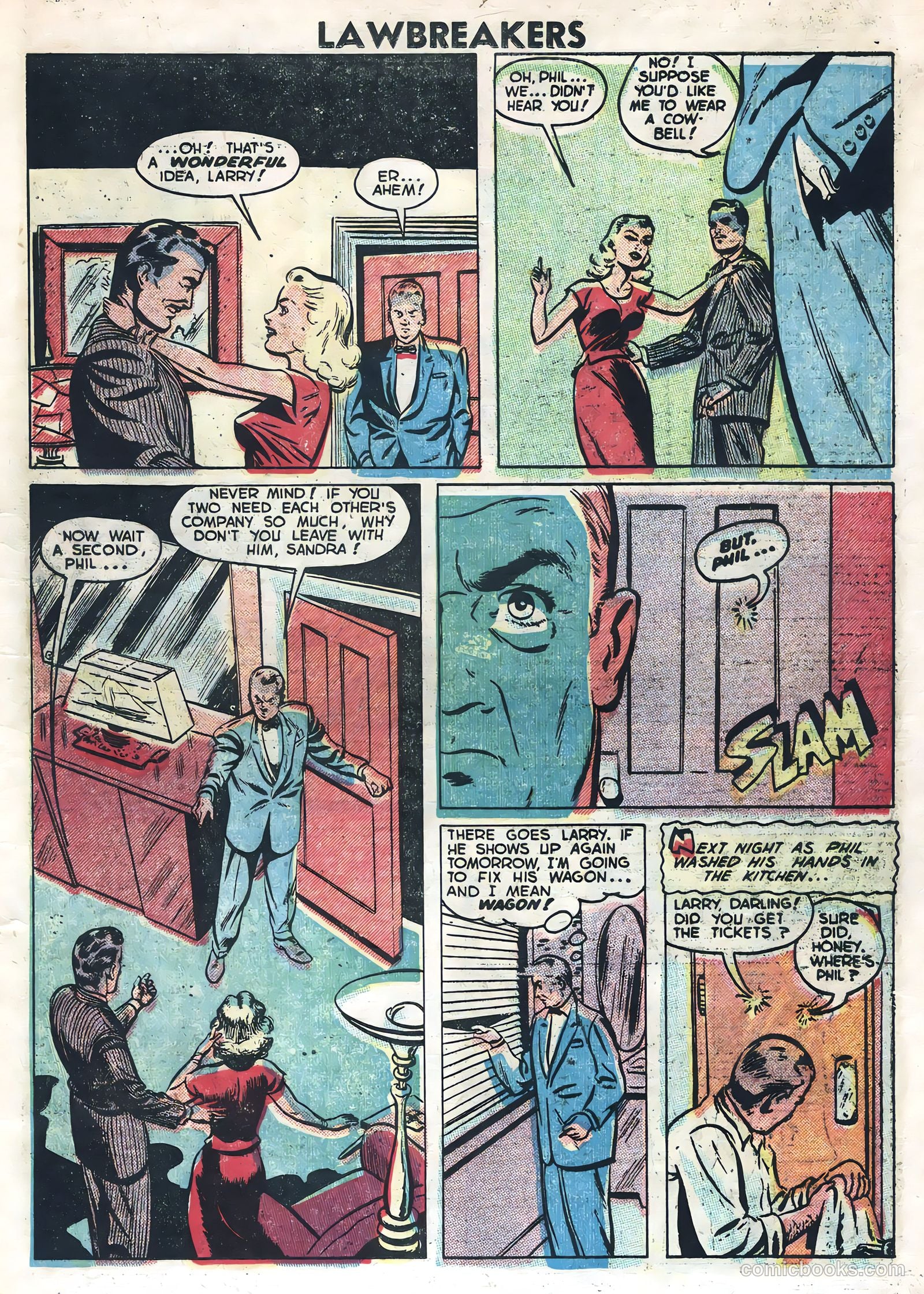 Lawbreakers Suspense Stories #10 (1953) — page 11 of 36