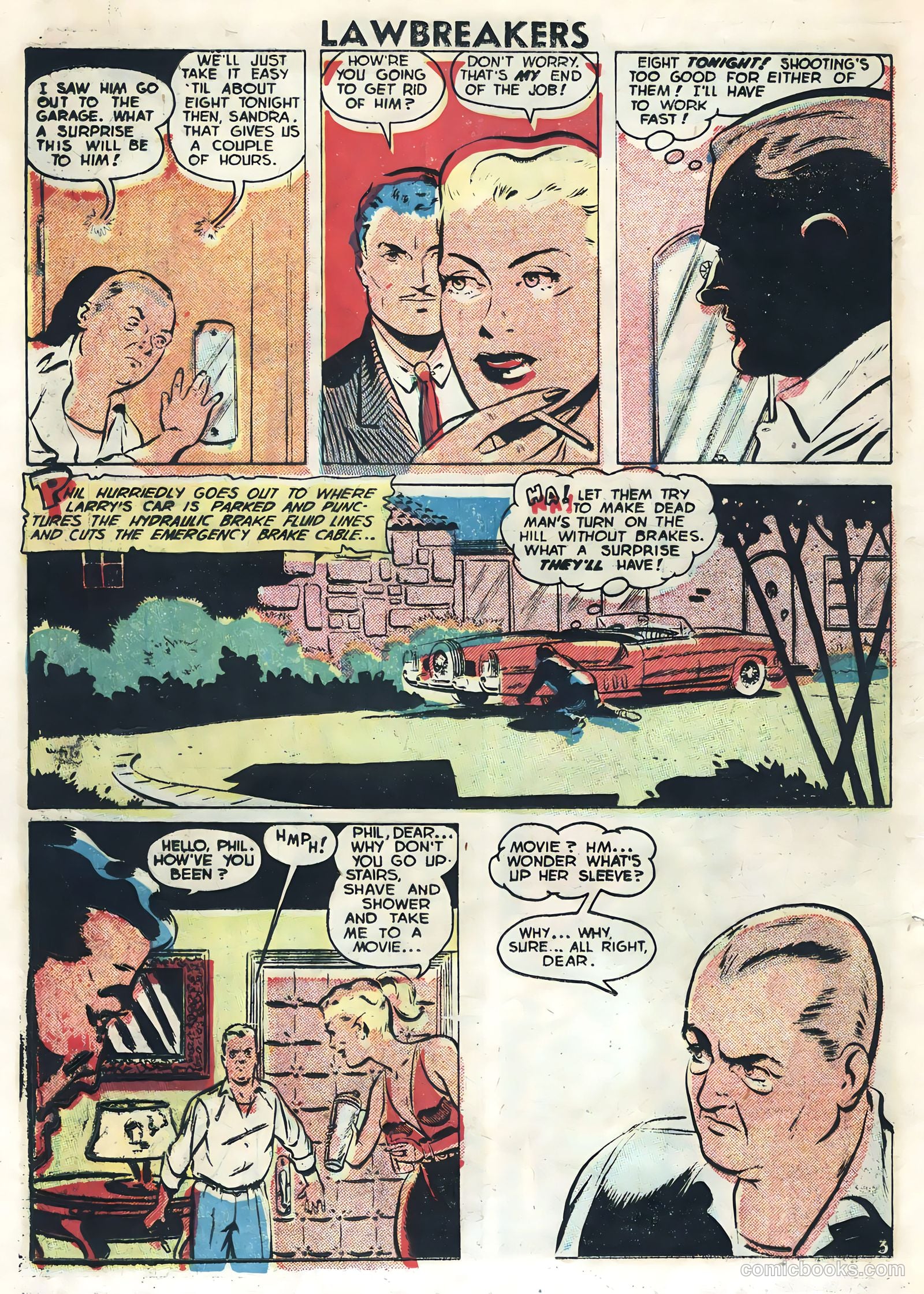 Lawbreakers Suspense Stories #10 (1953) — page 12 of 36