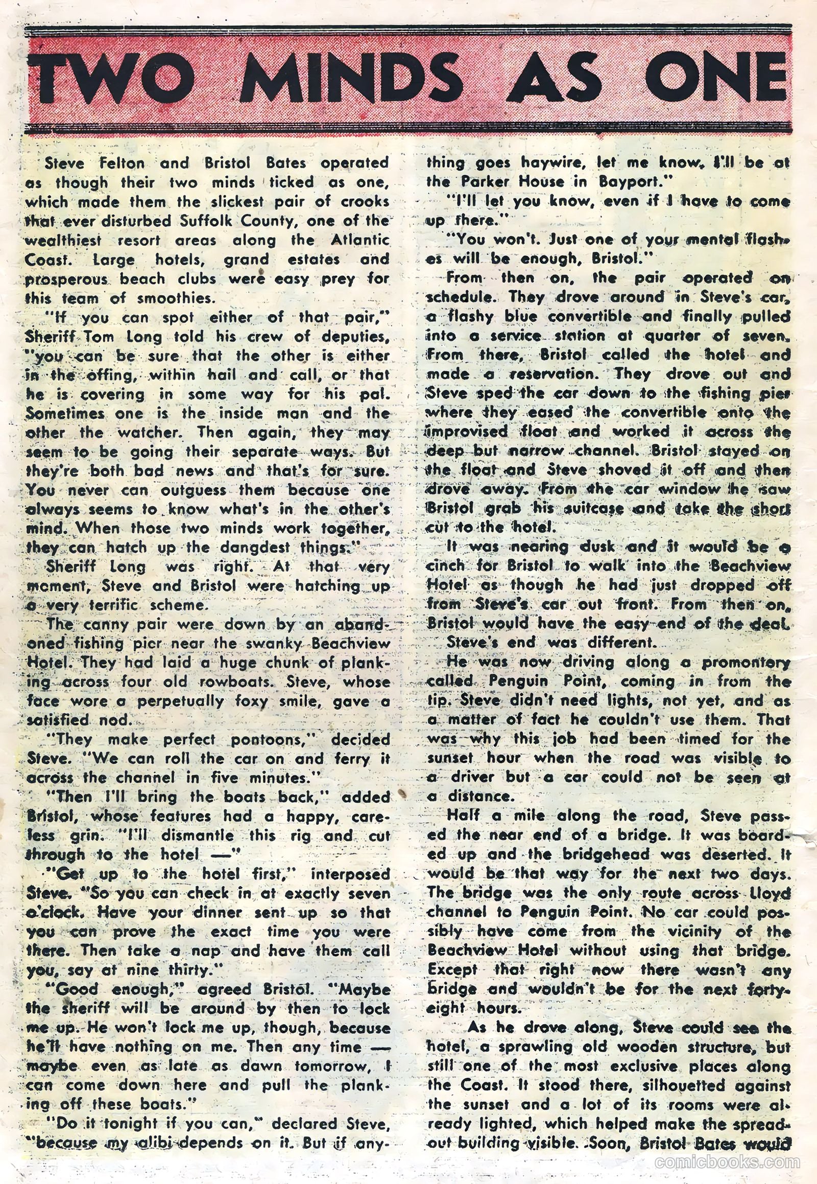 Lawbreakers Suspense Stories #10 (1953) — page 14 of 36