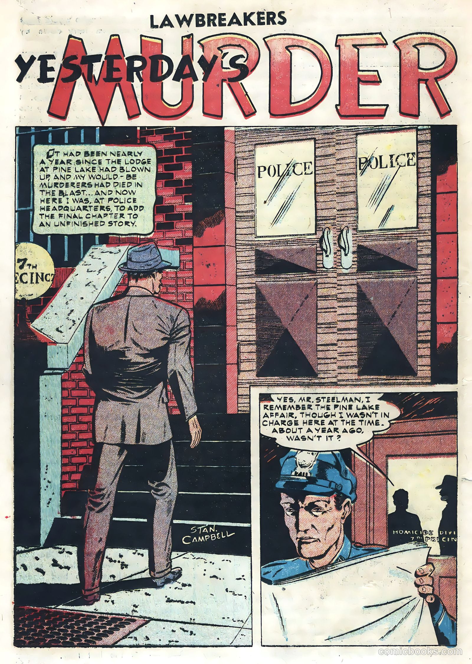 Lawbreakers Suspense Stories #10 (1953) — page 16 of 36