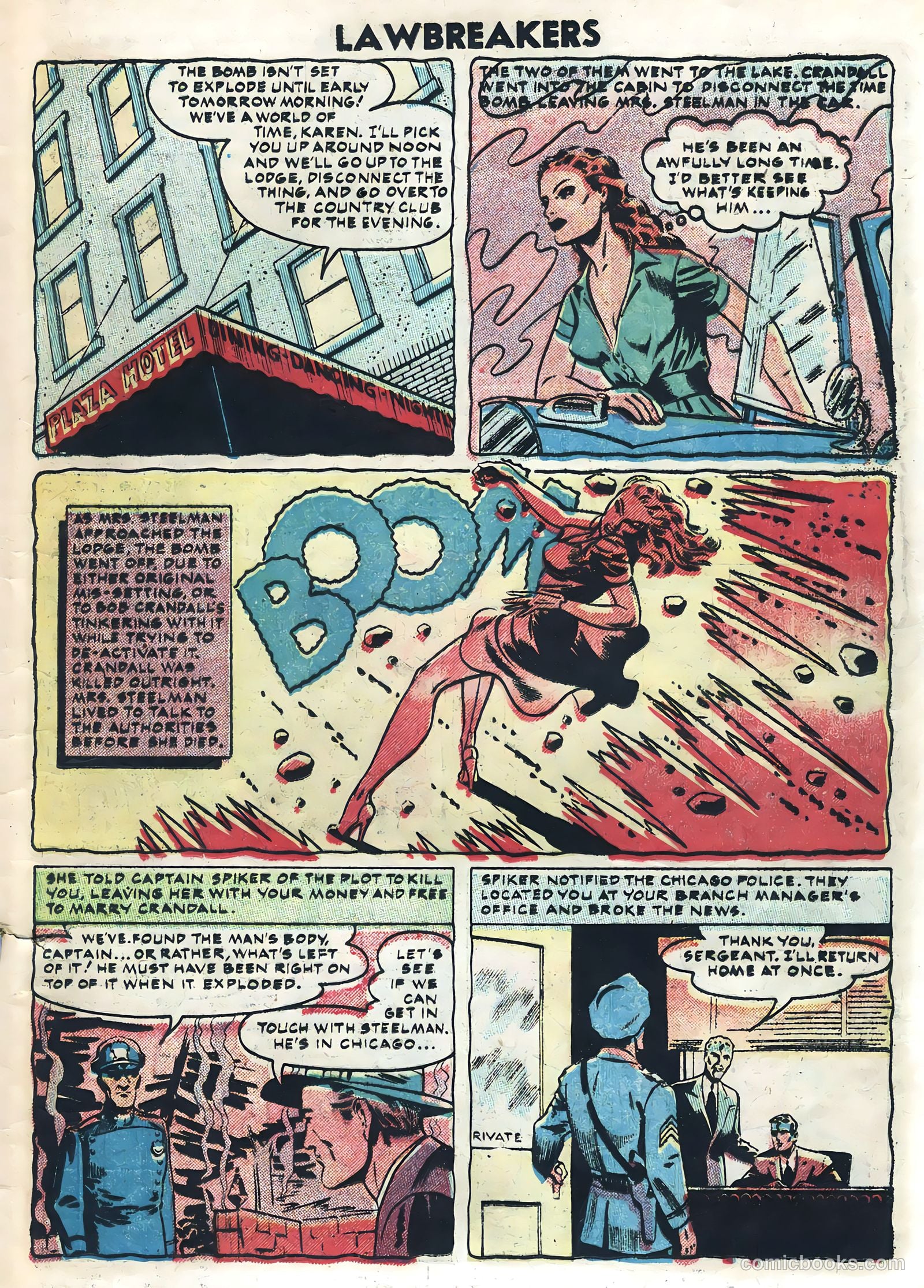 Lawbreakers Suspense Stories #10 (1953) — page 21 of 36