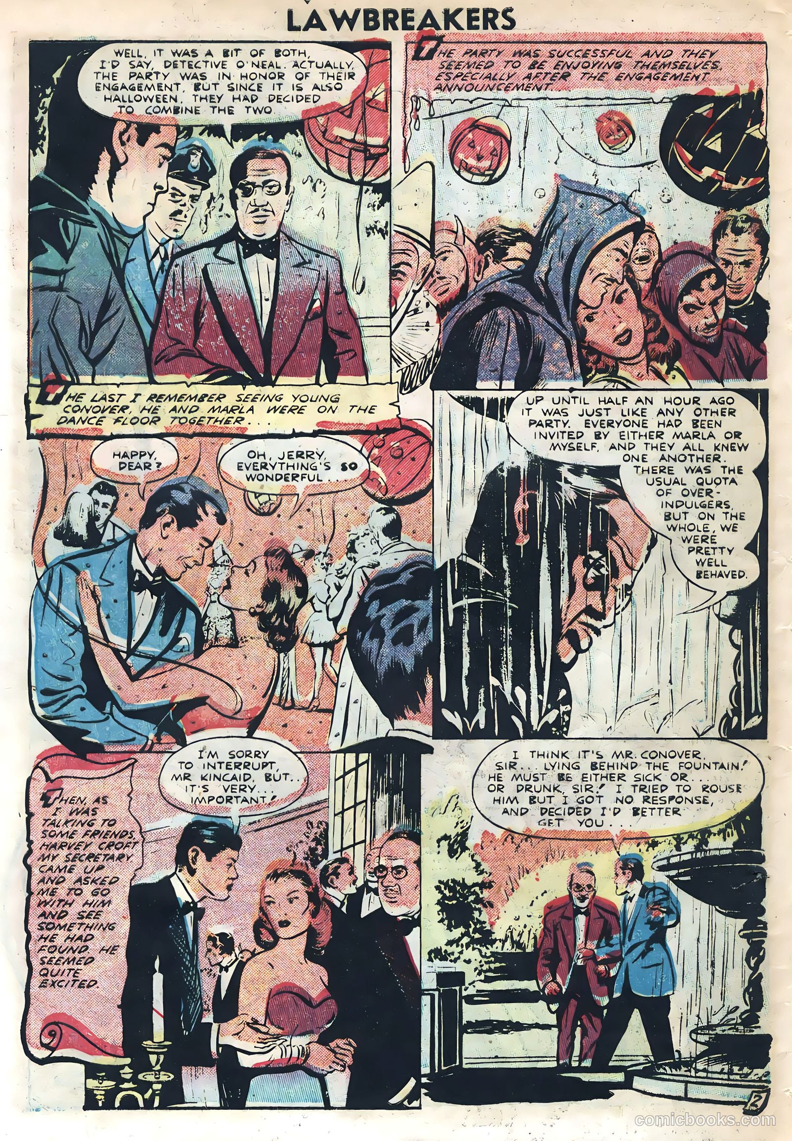 Lawbreakers Suspense Stories #10 (1953) — page 28 of 36