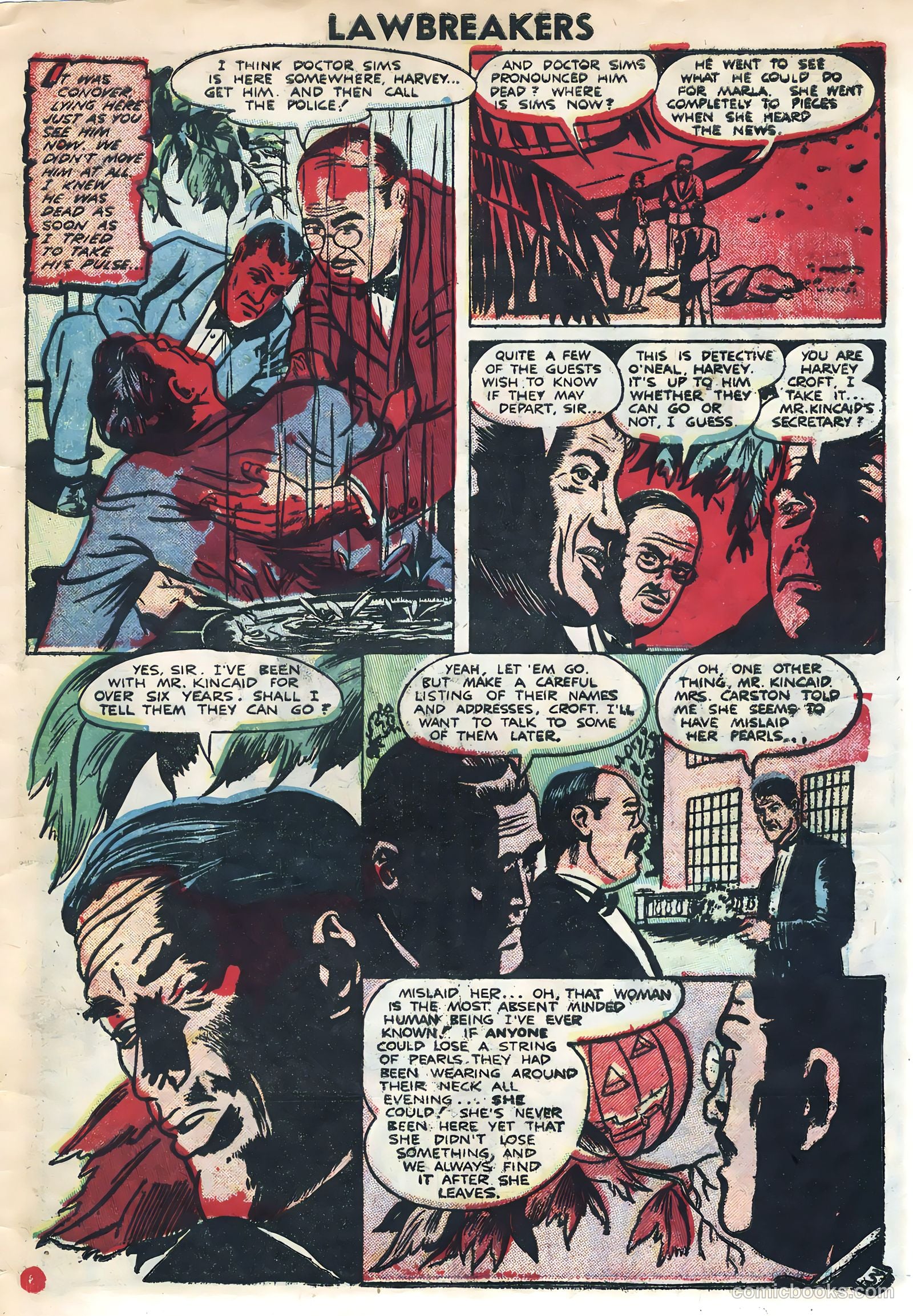 Lawbreakers Suspense Stories #10 (1953) — page 29 of 36