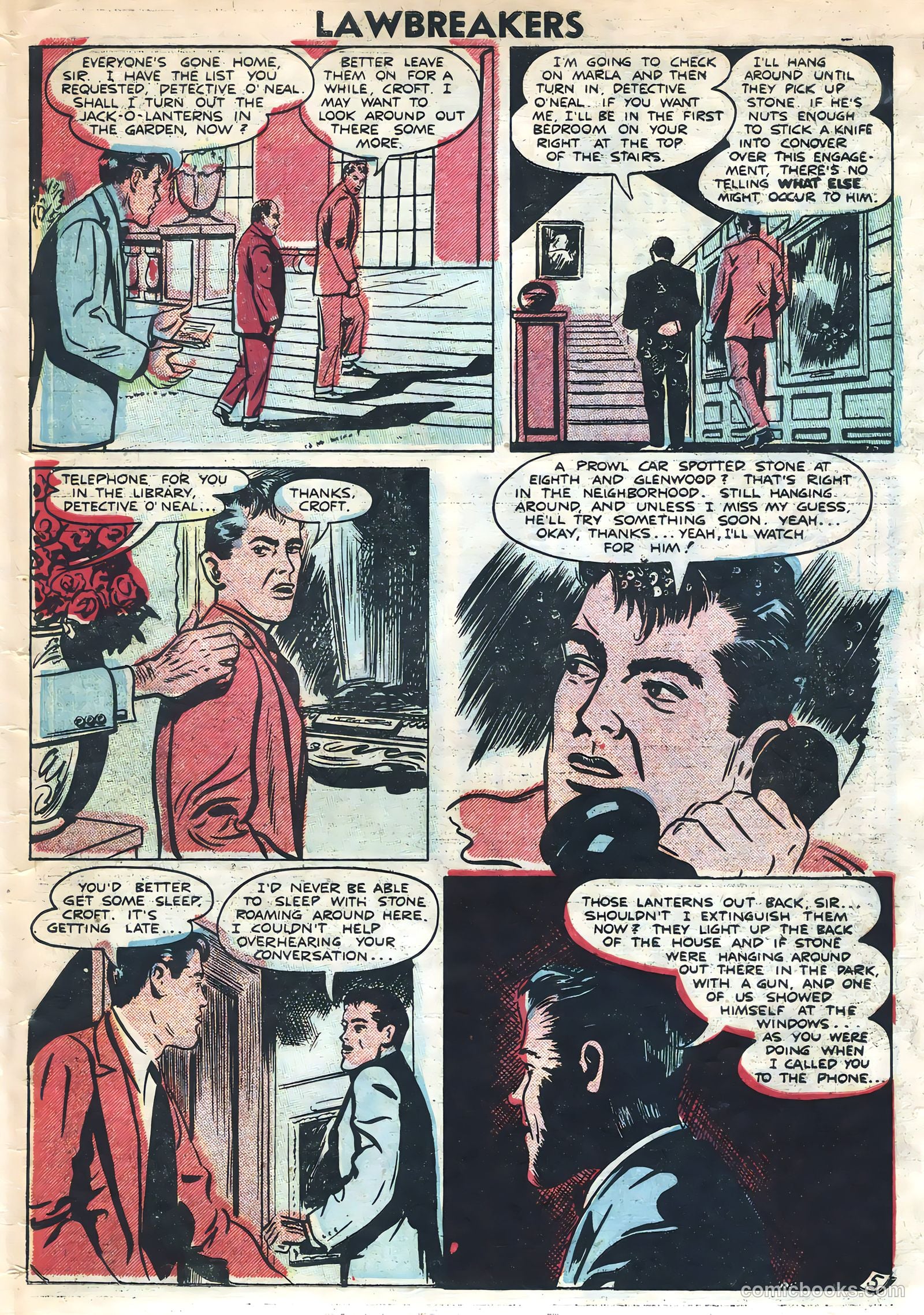 Lawbreakers Suspense Stories #10 (1953) — page 31 of 36