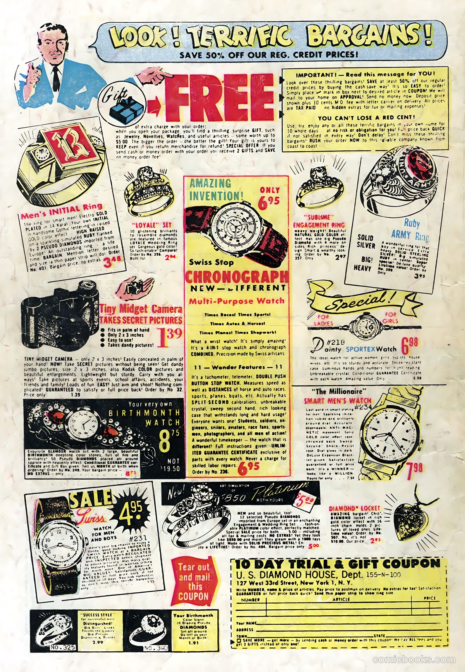 Lawbreakers Suspense Stories #10 (1953) — page 36 of 36