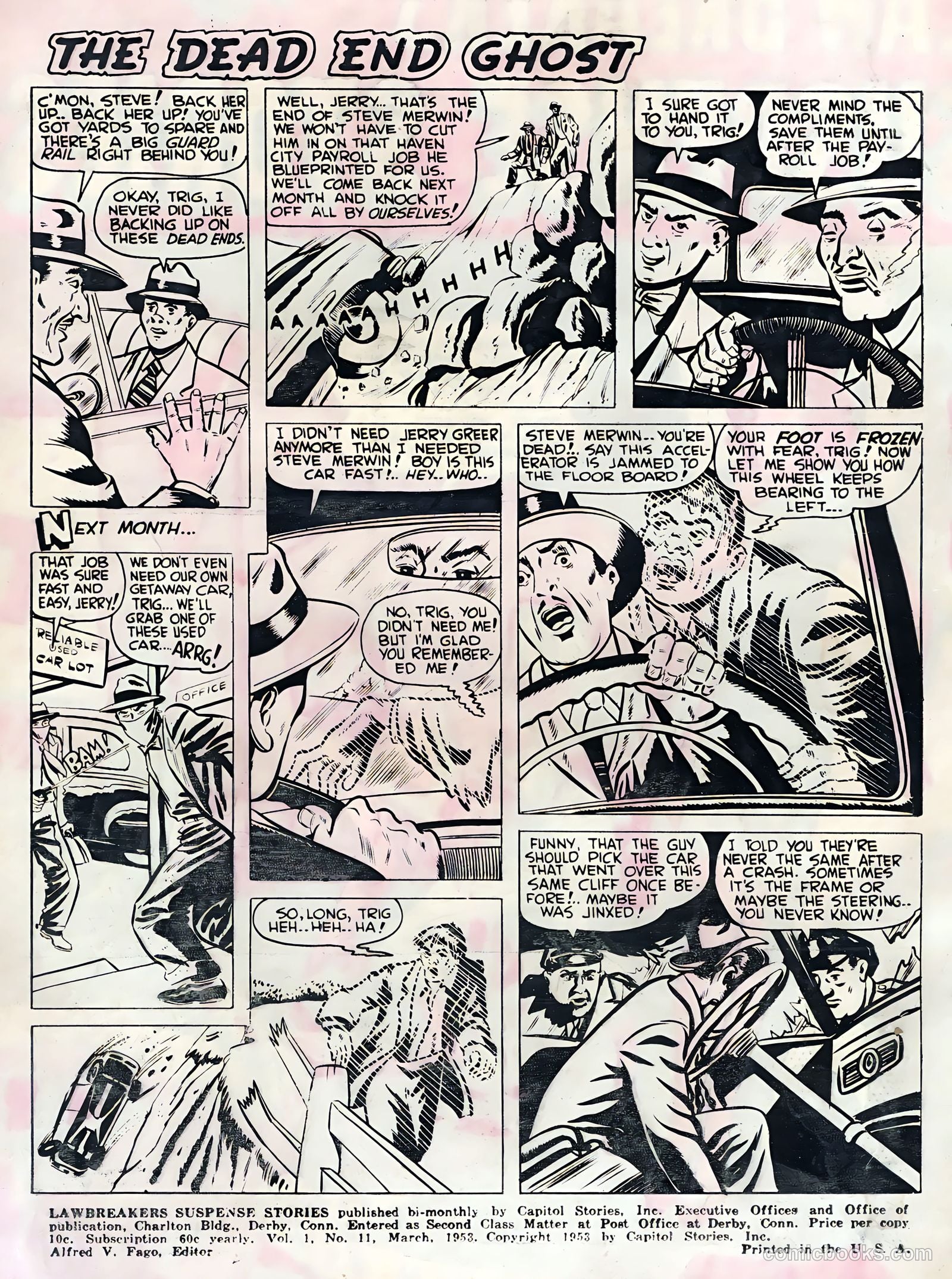 Lawbreakers Suspense Stories #11 (1953) — page 2 of 36