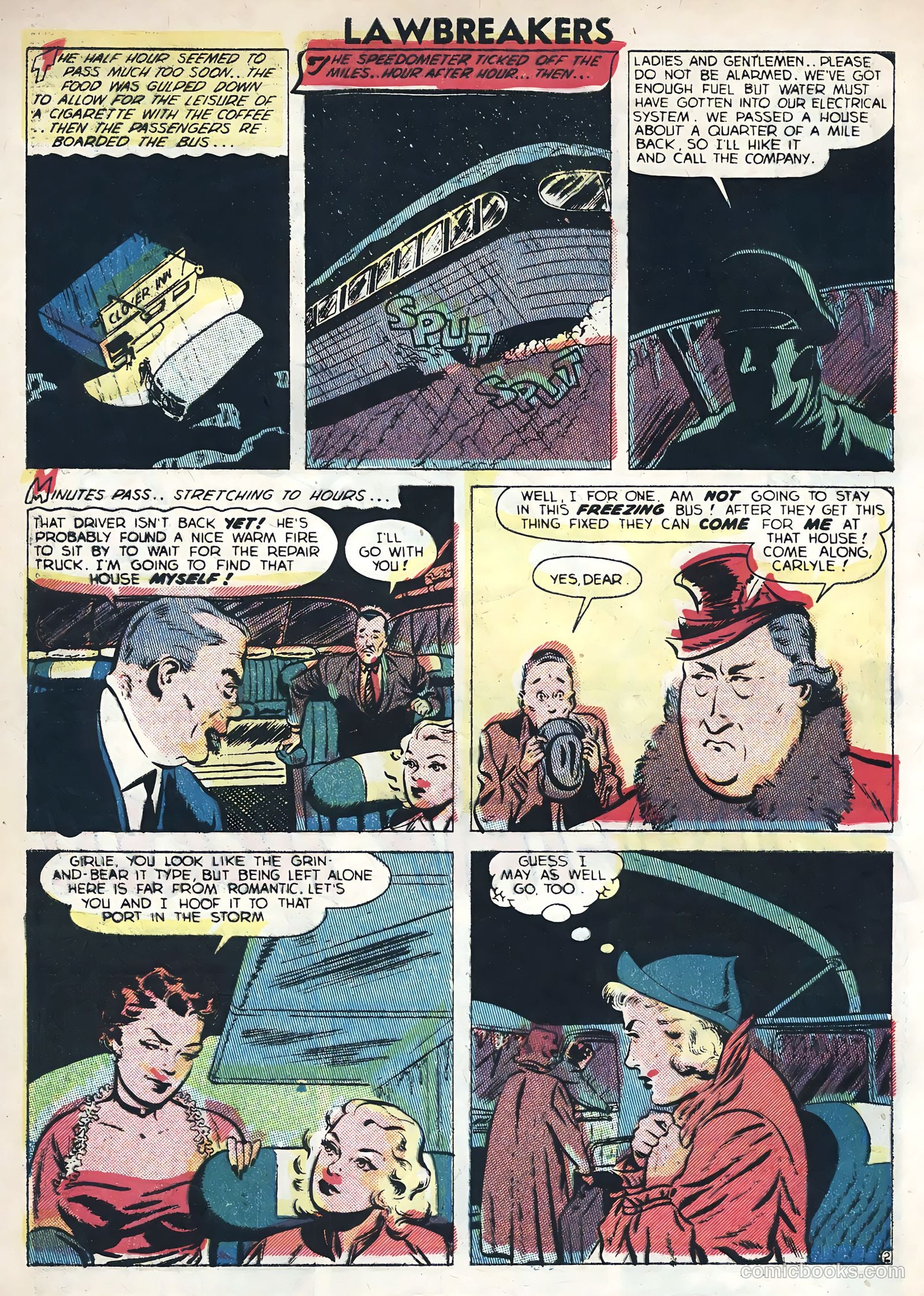 Lawbreakers Suspense Stories #11 (1953) — page 4 of 36