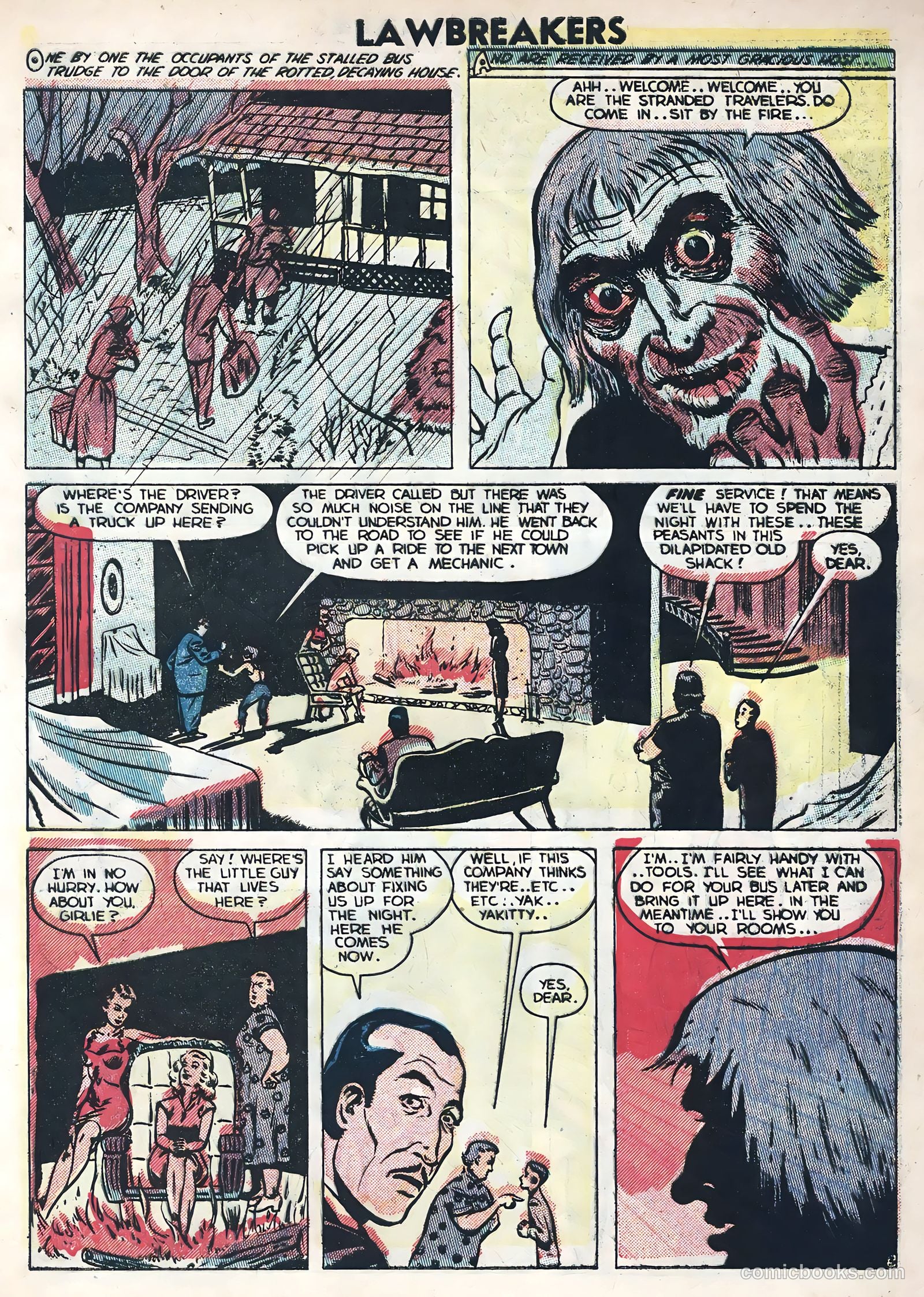 Lawbreakers Suspense Stories #11 (1953) — page 5 of 36