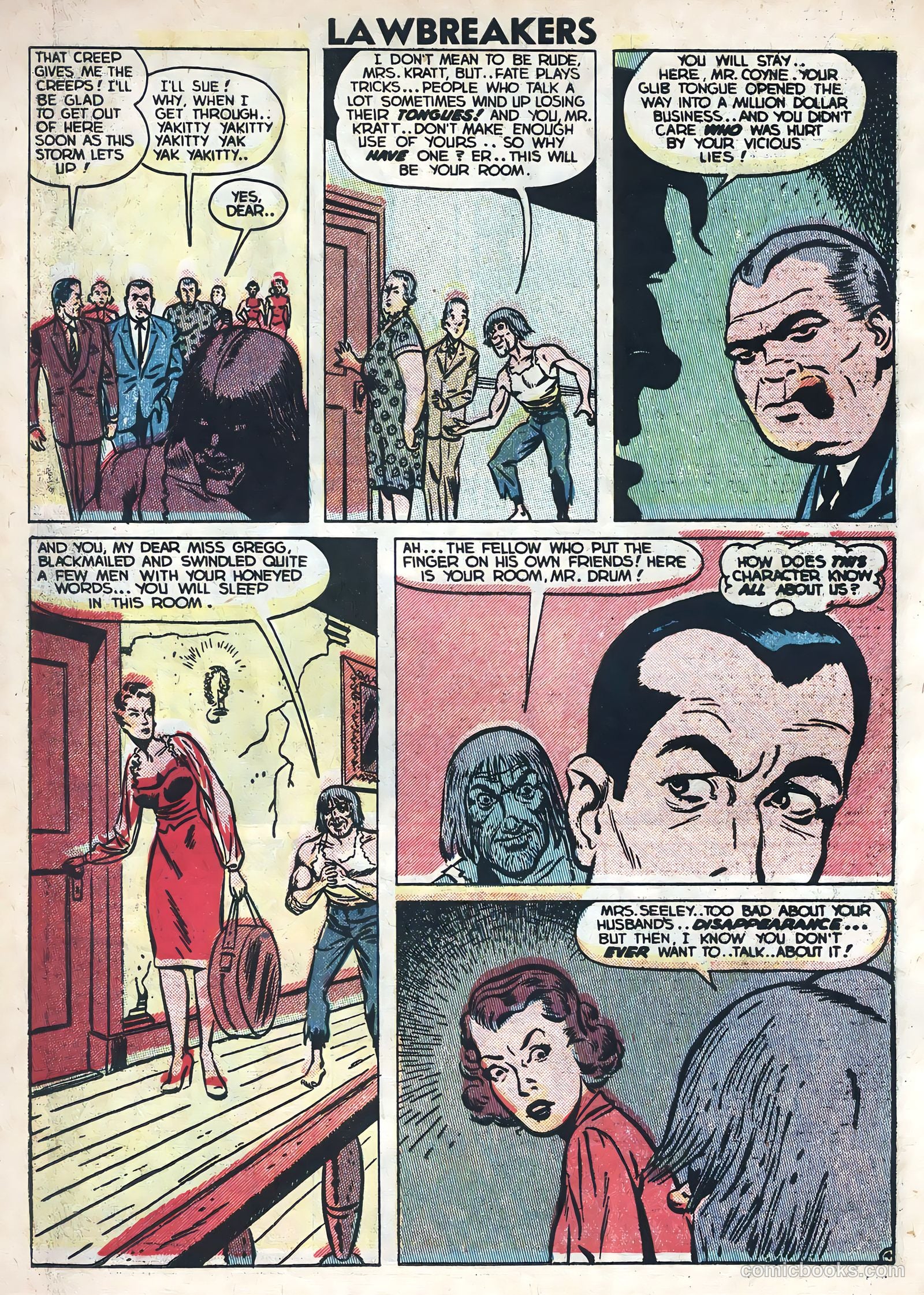 Lawbreakers Suspense Stories #11 (1953) — page 6 of 36