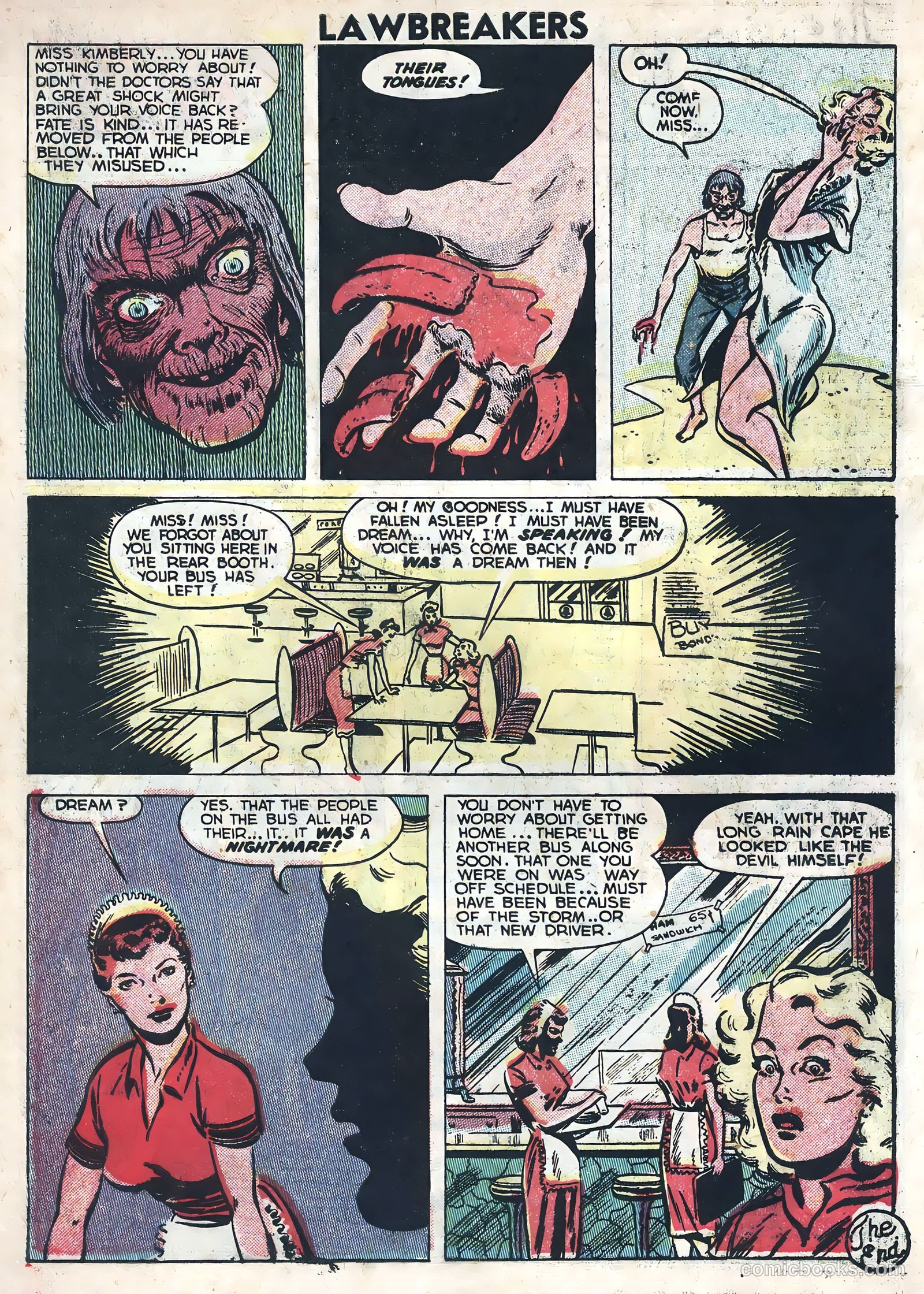 Lawbreakers Suspense Stories #11 (1953) — page 10 of 36