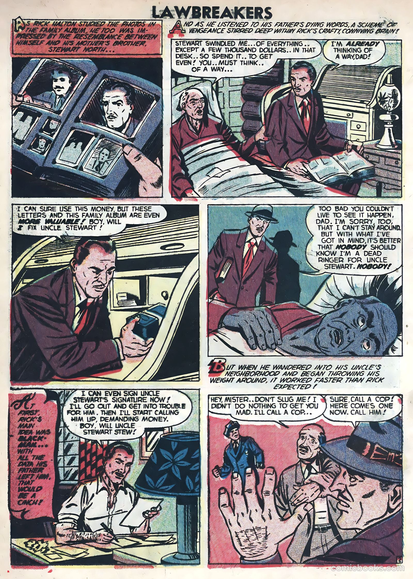 Lawbreakers Suspense Stories #11 (1953) — page 12 of 36