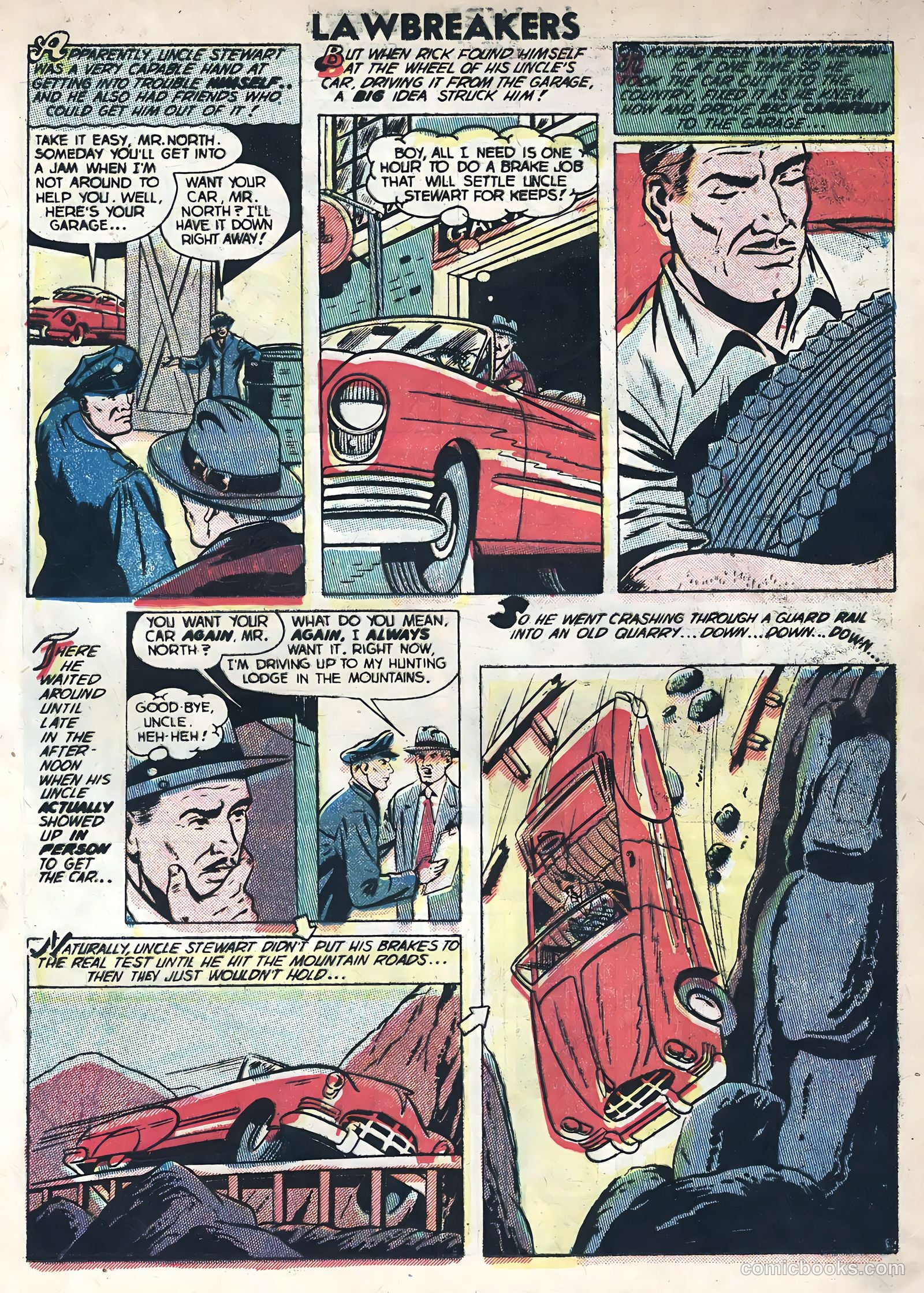 Lawbreakers Suspense Stories #11 (1953) — page 13 of 36