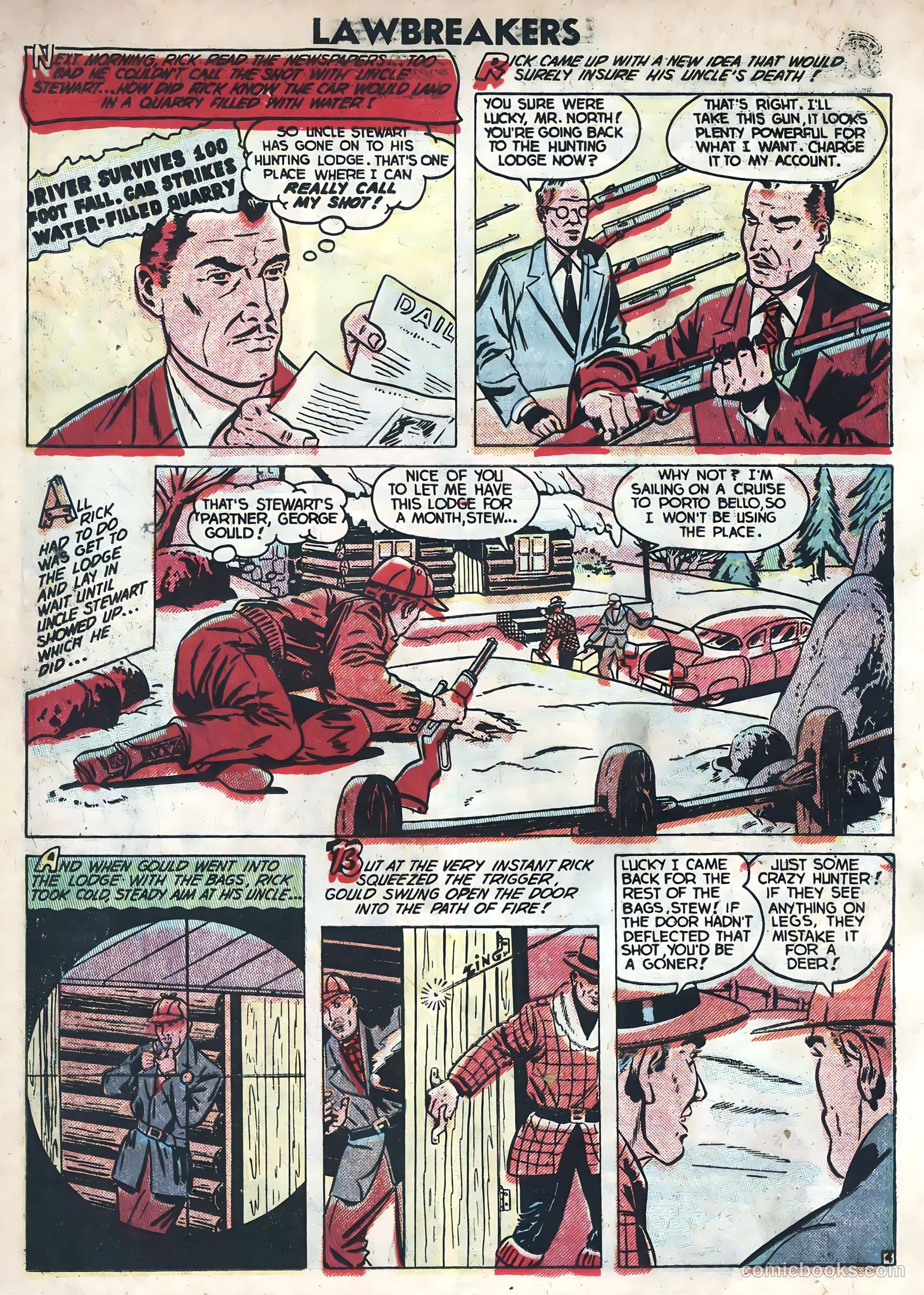 Lawbreakers Suspense Stories #11 (1953) — page 14 of 36