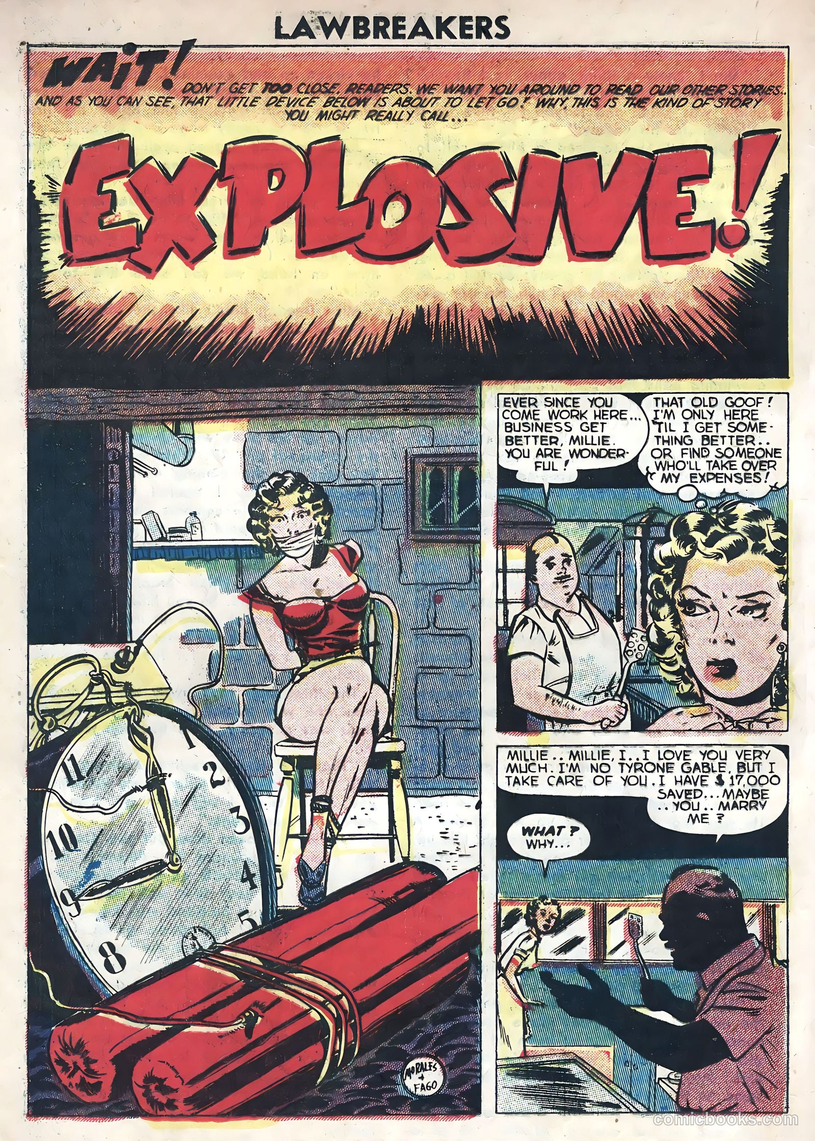 Lawbreakers Suspense Stories #11 (1953) — page 20 of 36