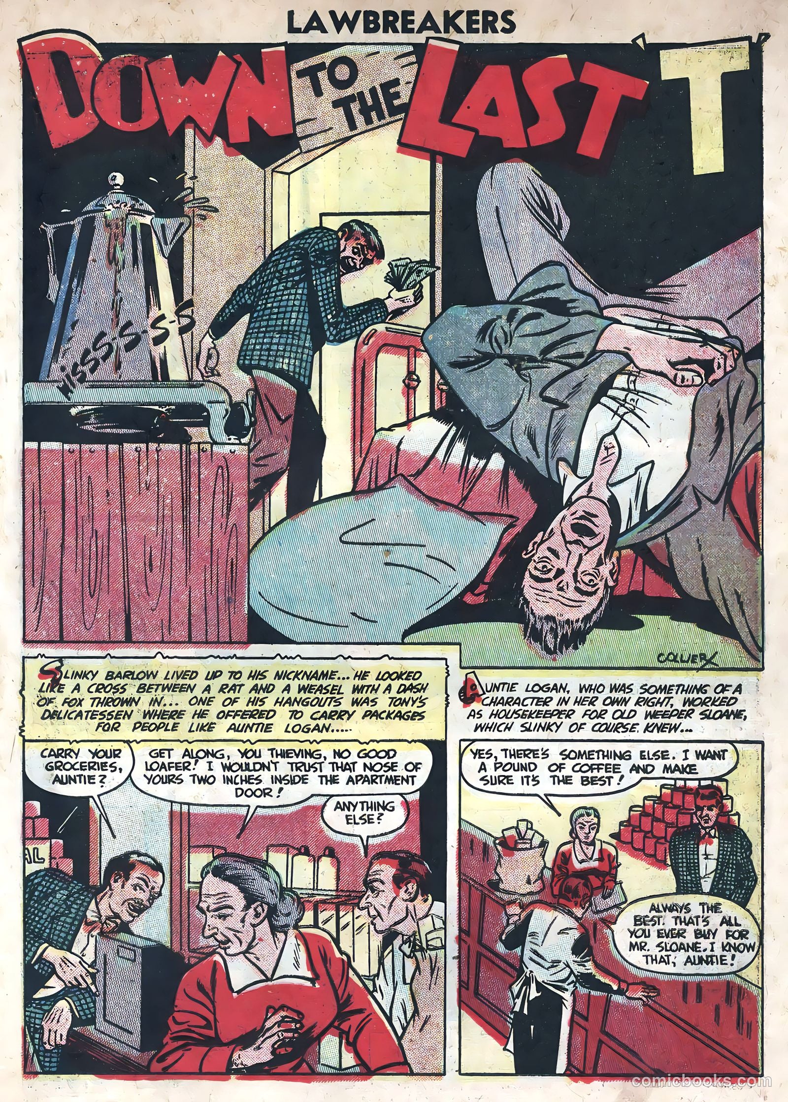 Lawbreakers Suspense Stories #11 (1953) — page 23 of 36