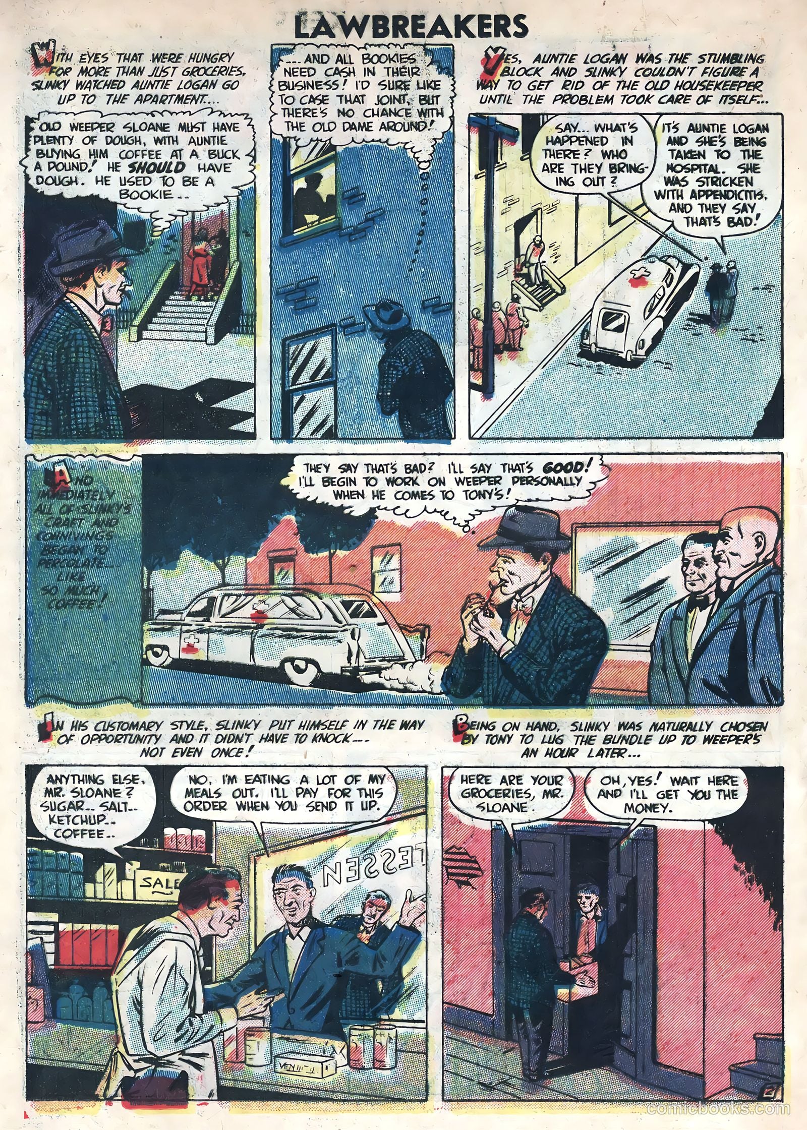 Lawbreakers Suspense Stories #11 (1953) — page 24 of 36