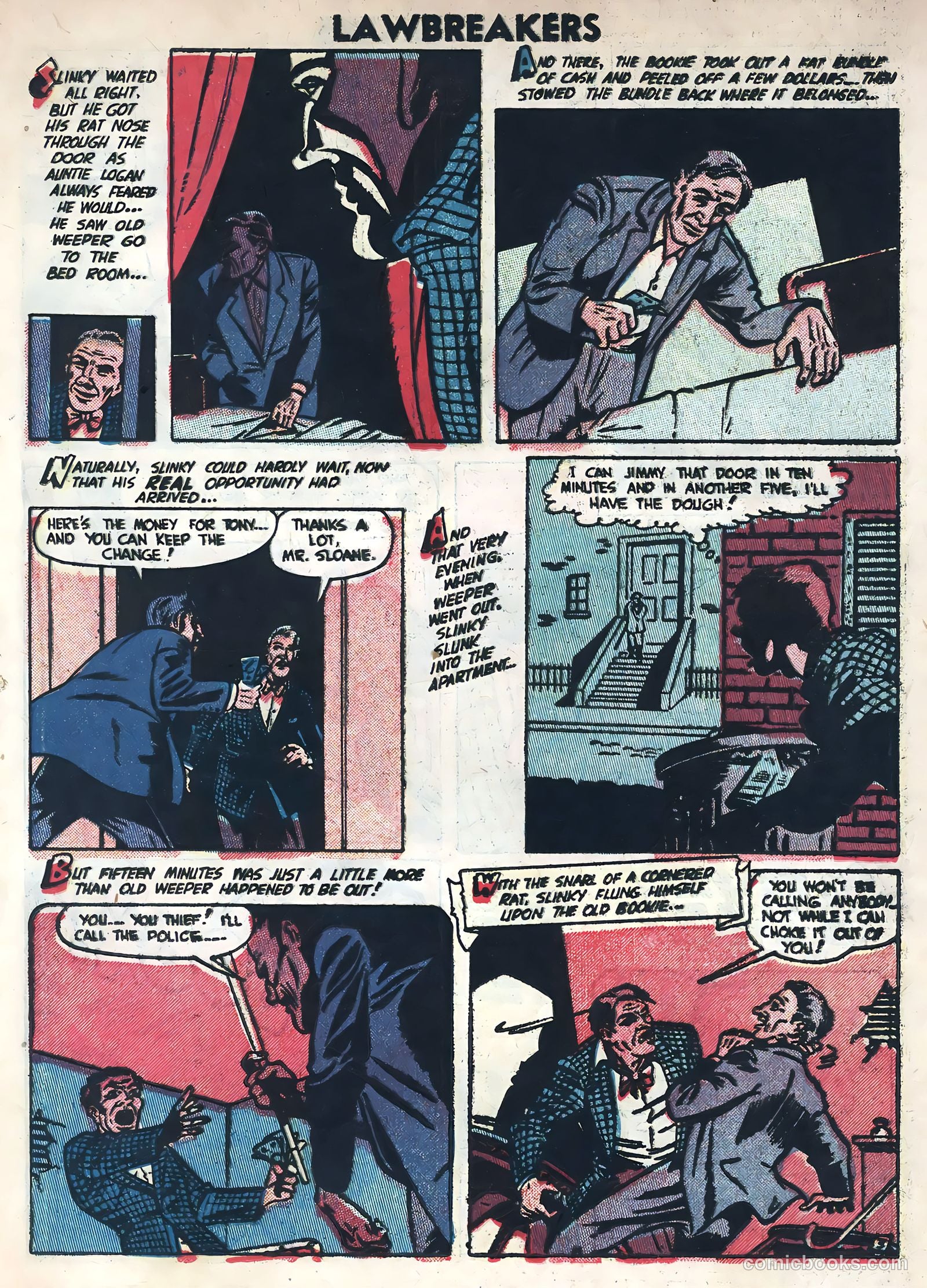 Lawbreakers Suspense Stories #11 (1953) — page 25 of 36
