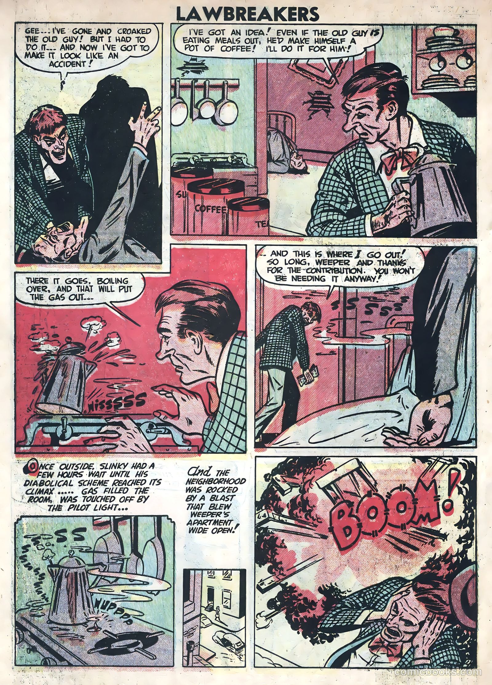 Lawbreakers Suspense Stories #11 (1953) — page 26 of 36