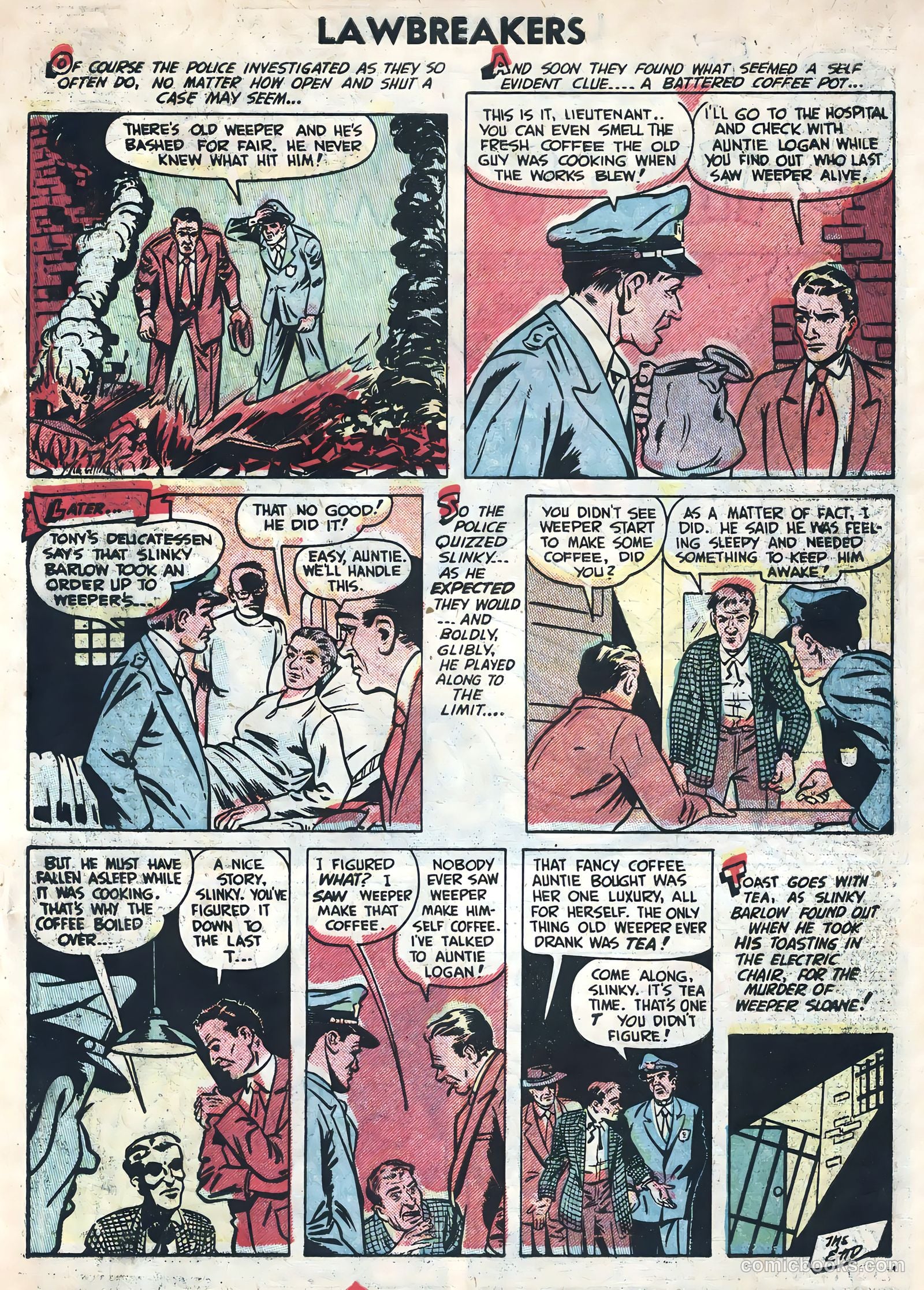 Lawbreakers Suspense Stories #11 (1953) — page 27 of 36