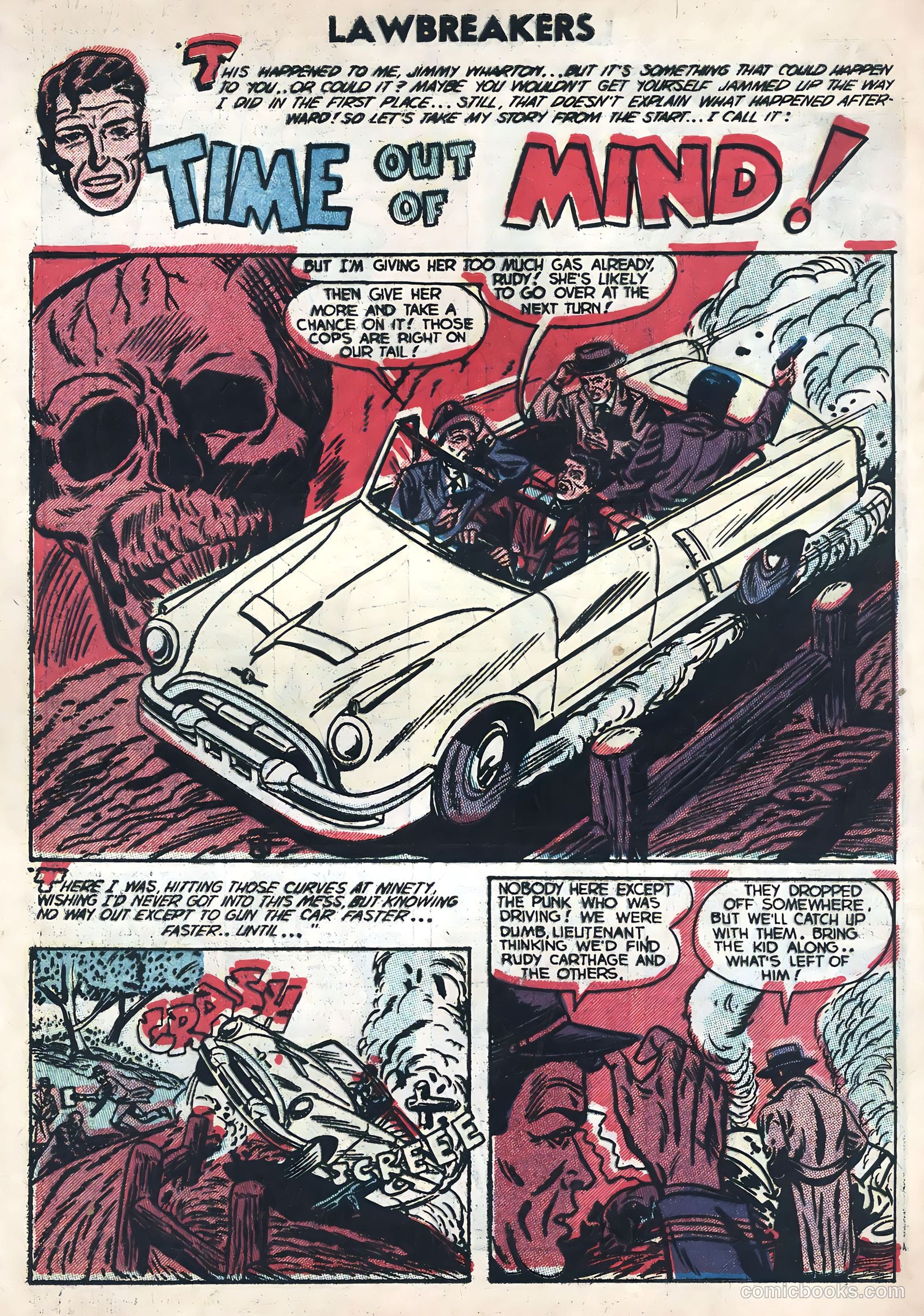 Lawbreakers Suspense Stories #11 (1953) — page 28 of 36