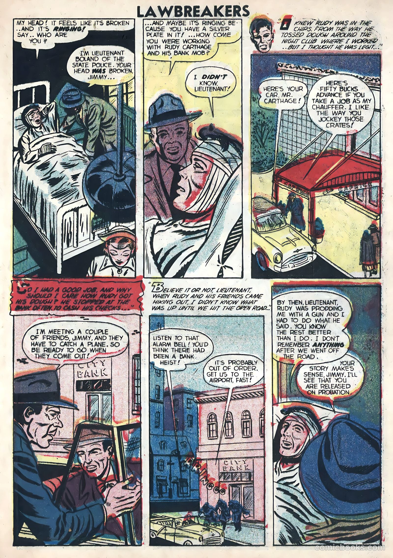 Lawbreakers Suspense Stories #11 (1953) — page 29 of 36