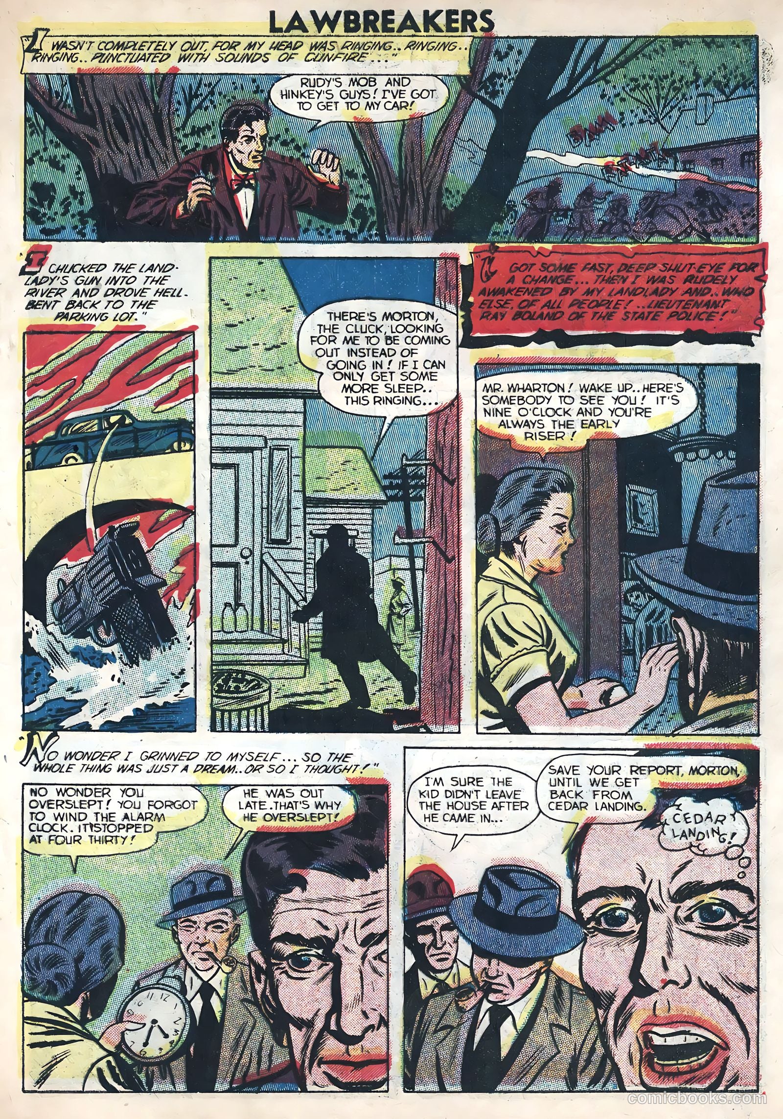 Lawbreakers Suspense Stories #11 (1953) — page 33 of 36