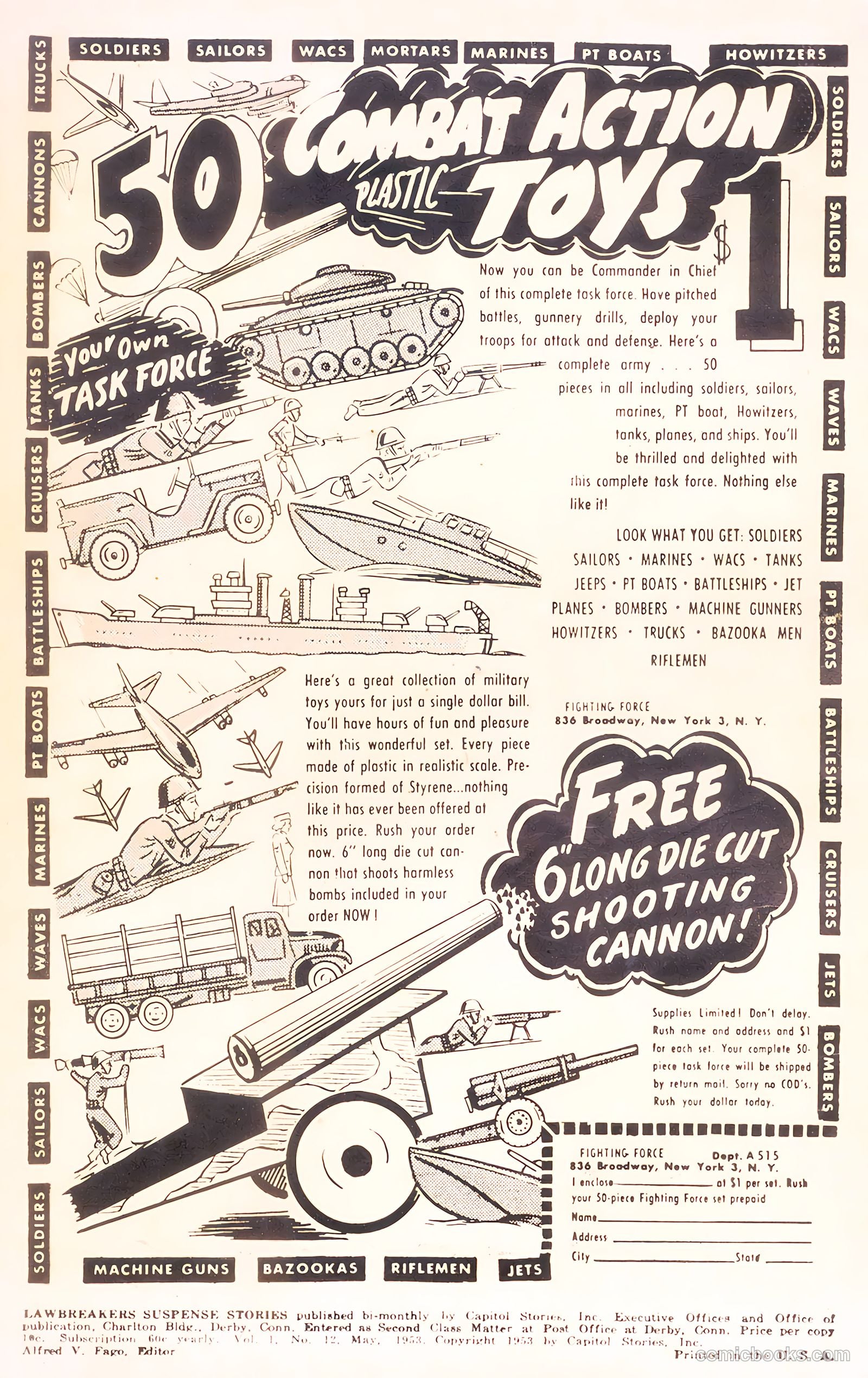 Lawbreakers Suspense Stories #12 (1953) — page 2 of 35