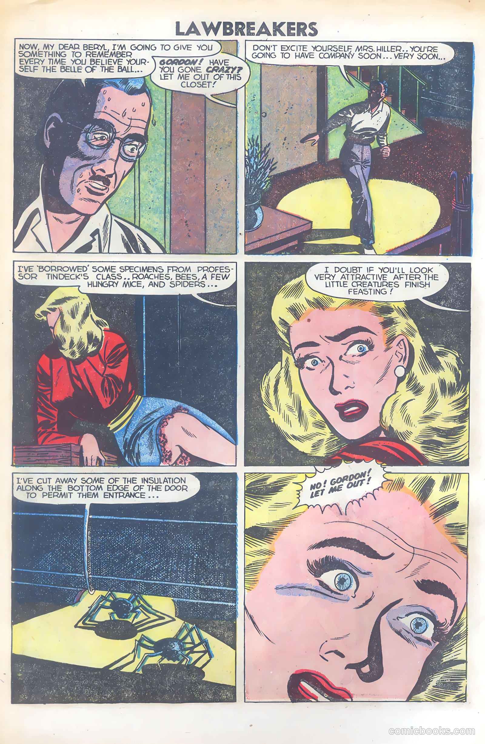 Lawbreakers Suspense Stories #12 (1953) — page 6 of 35