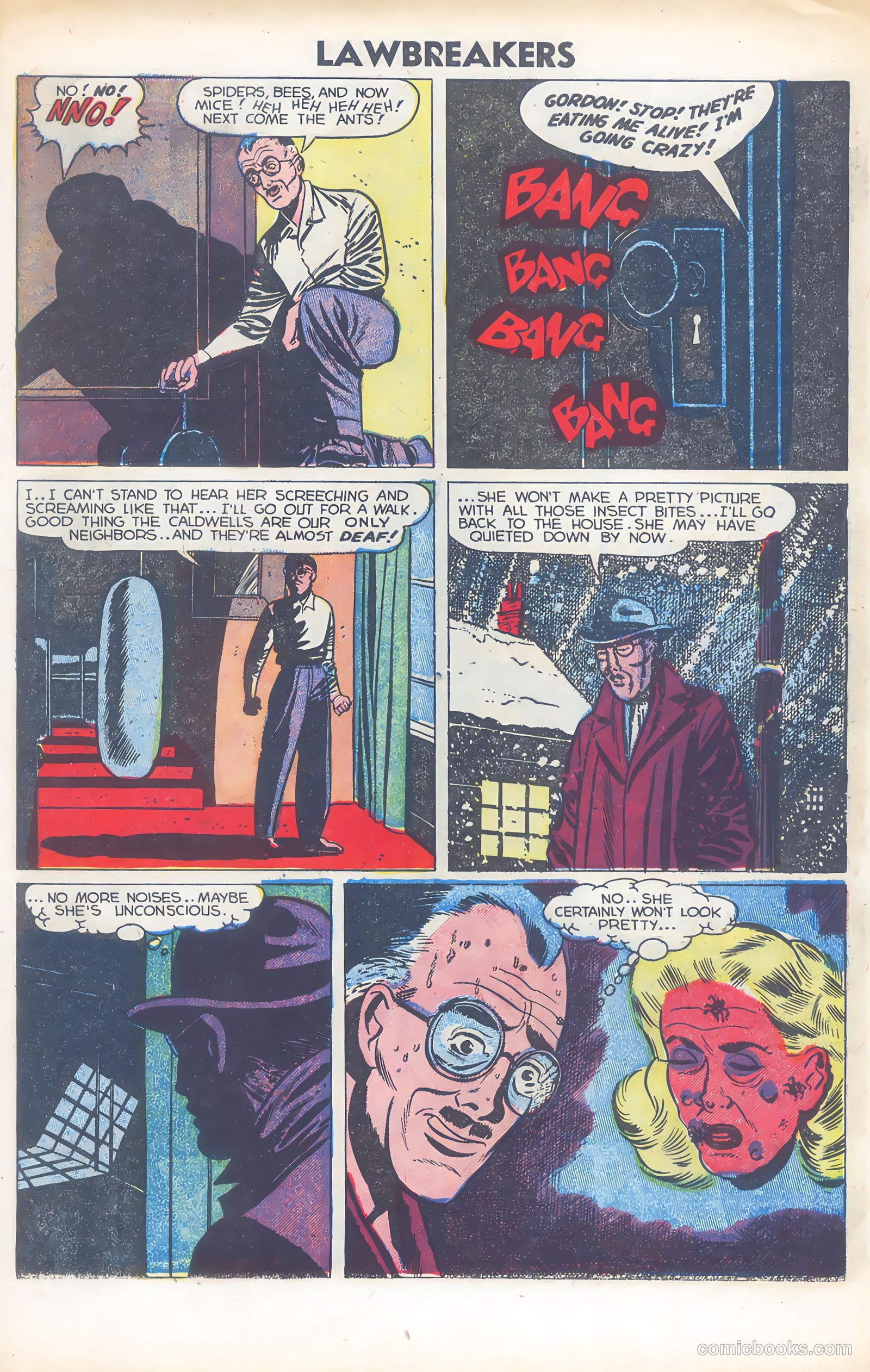 Lawbreakers Suspense Stories #12 (1953) — page 7 of 35