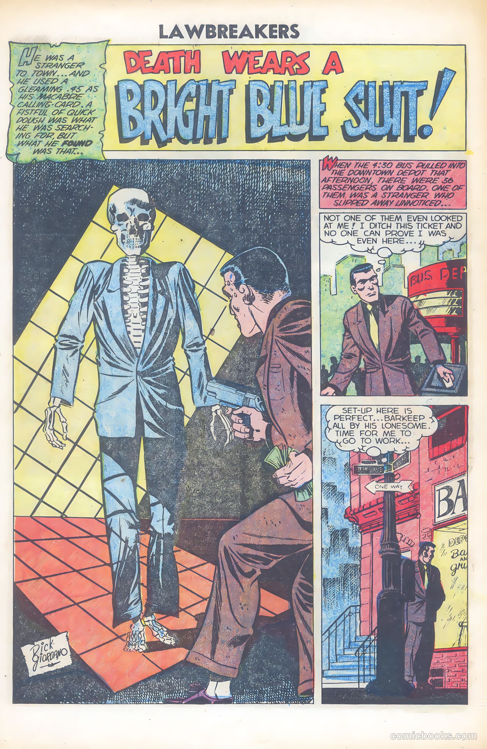 Lawbreakers Suspense Stories #12 (1953) — page 11 of 35