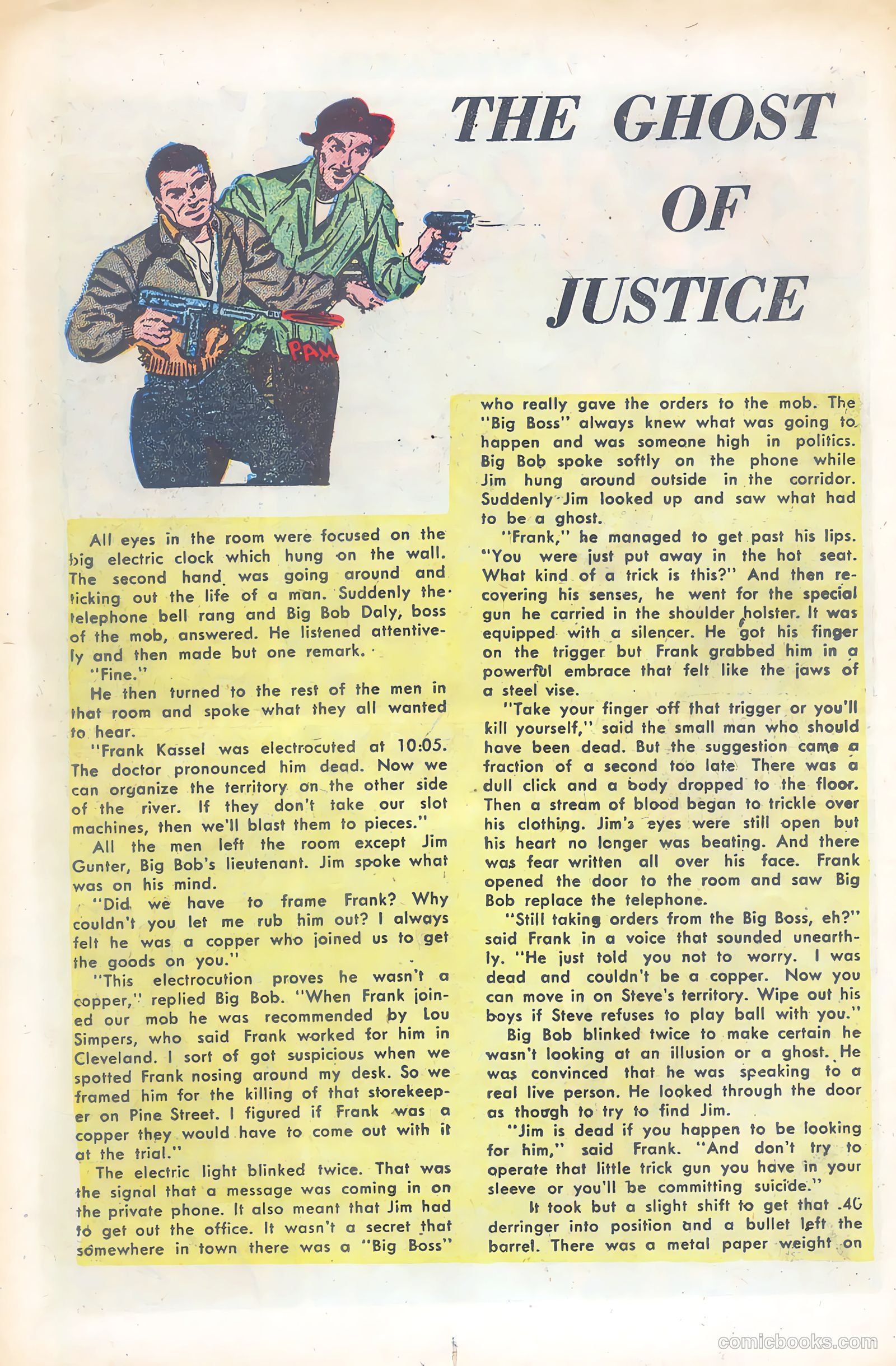 Lawbreakers Suspense Stories #12 (1953) — page 18 of 35