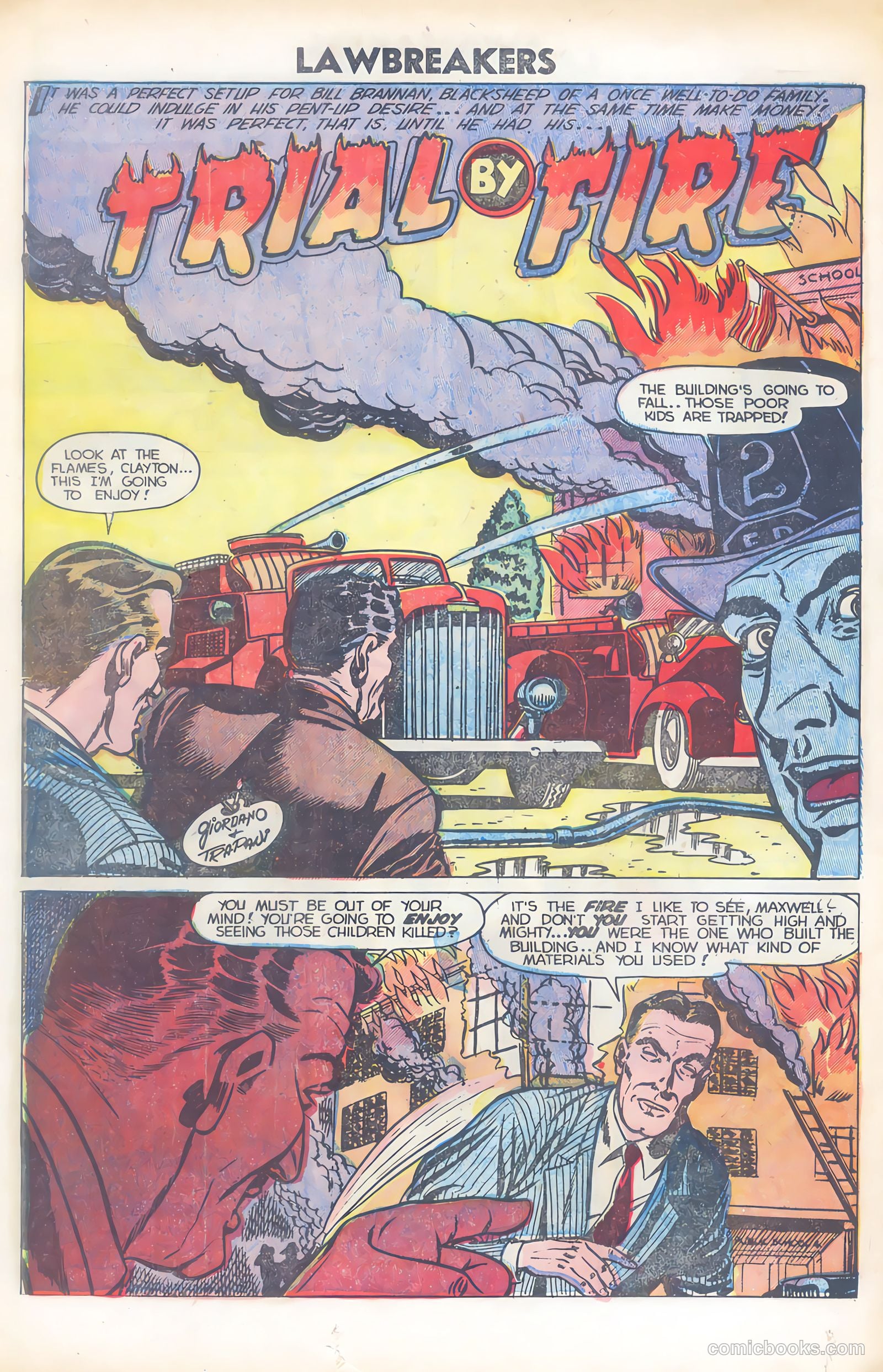 Lawbreakers Suspense Stories #12 (1953) — page 26 of 35