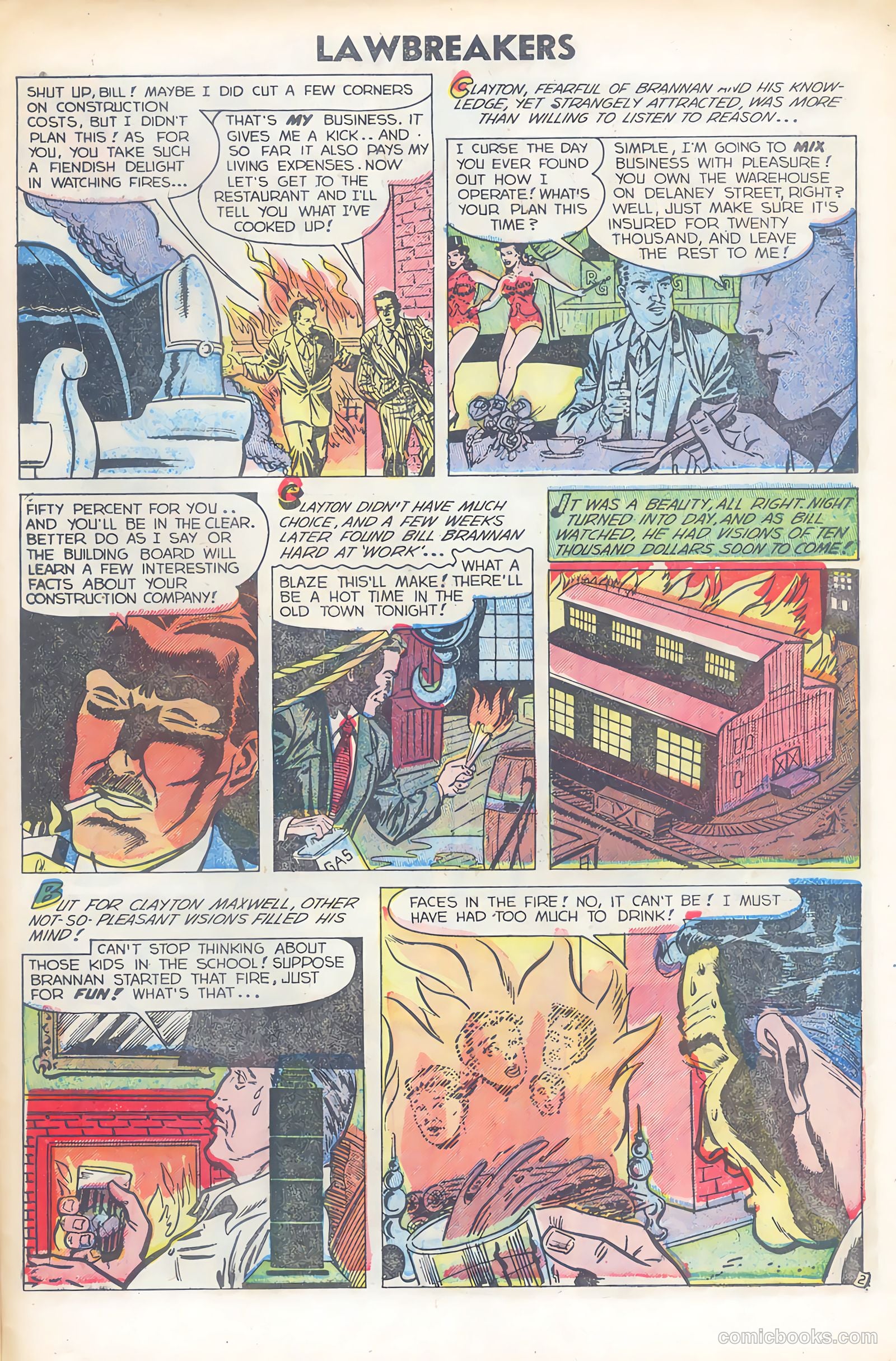 Lawbreakers Suspense Stories #12 (1953) — page 27 of 35