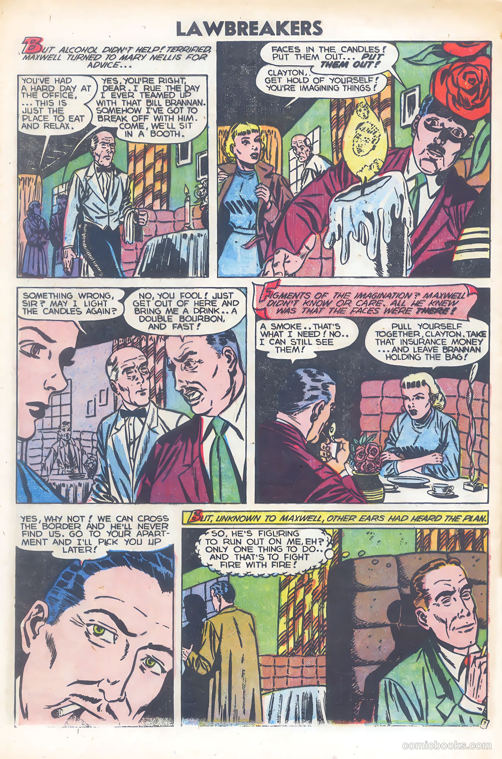 Lawbreakers Suspense Stories #12 (1953) — page 28 of 35
