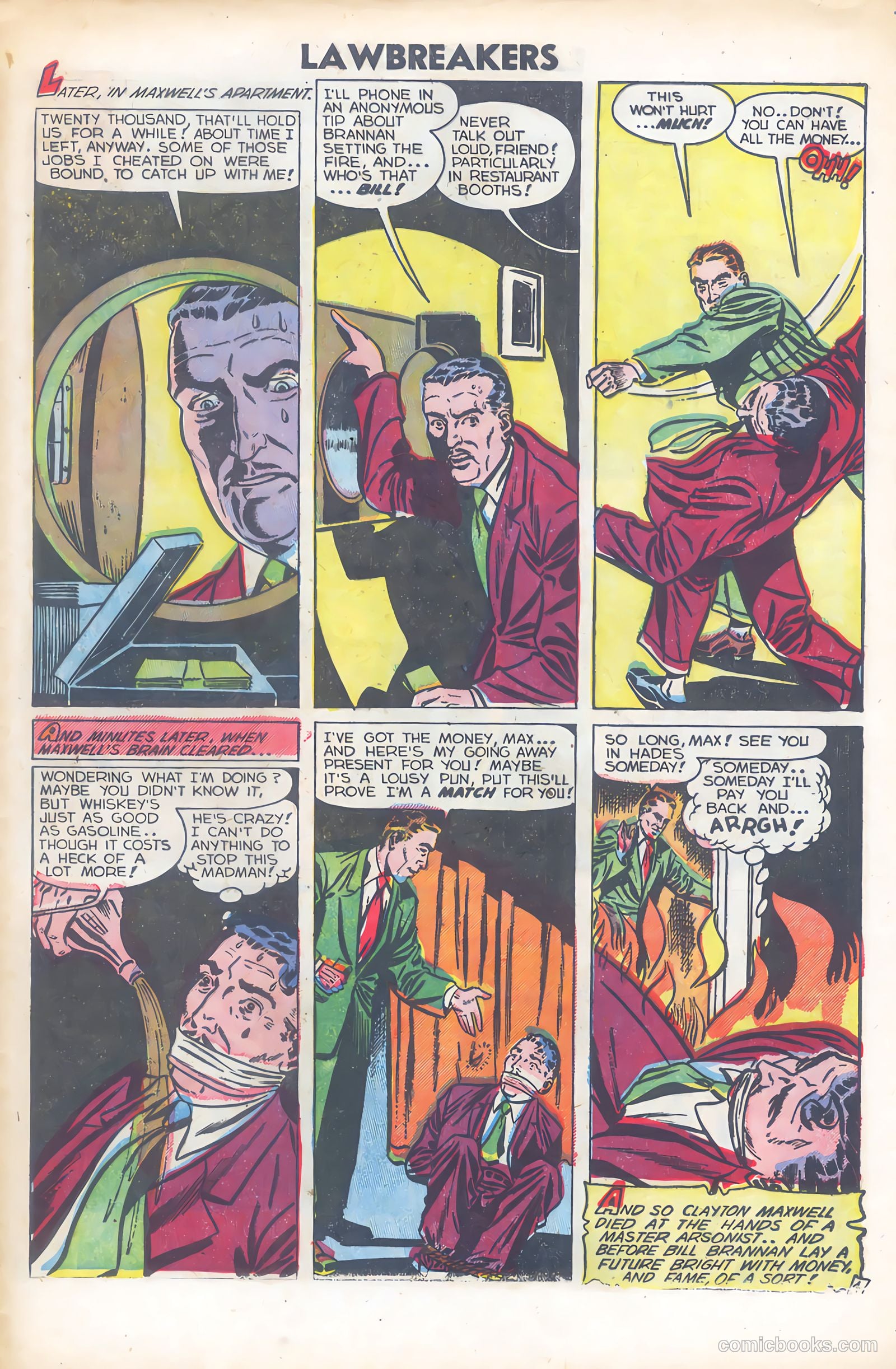 Lawbreakers Suspense Stories #12 (1953) — page 29 of 35