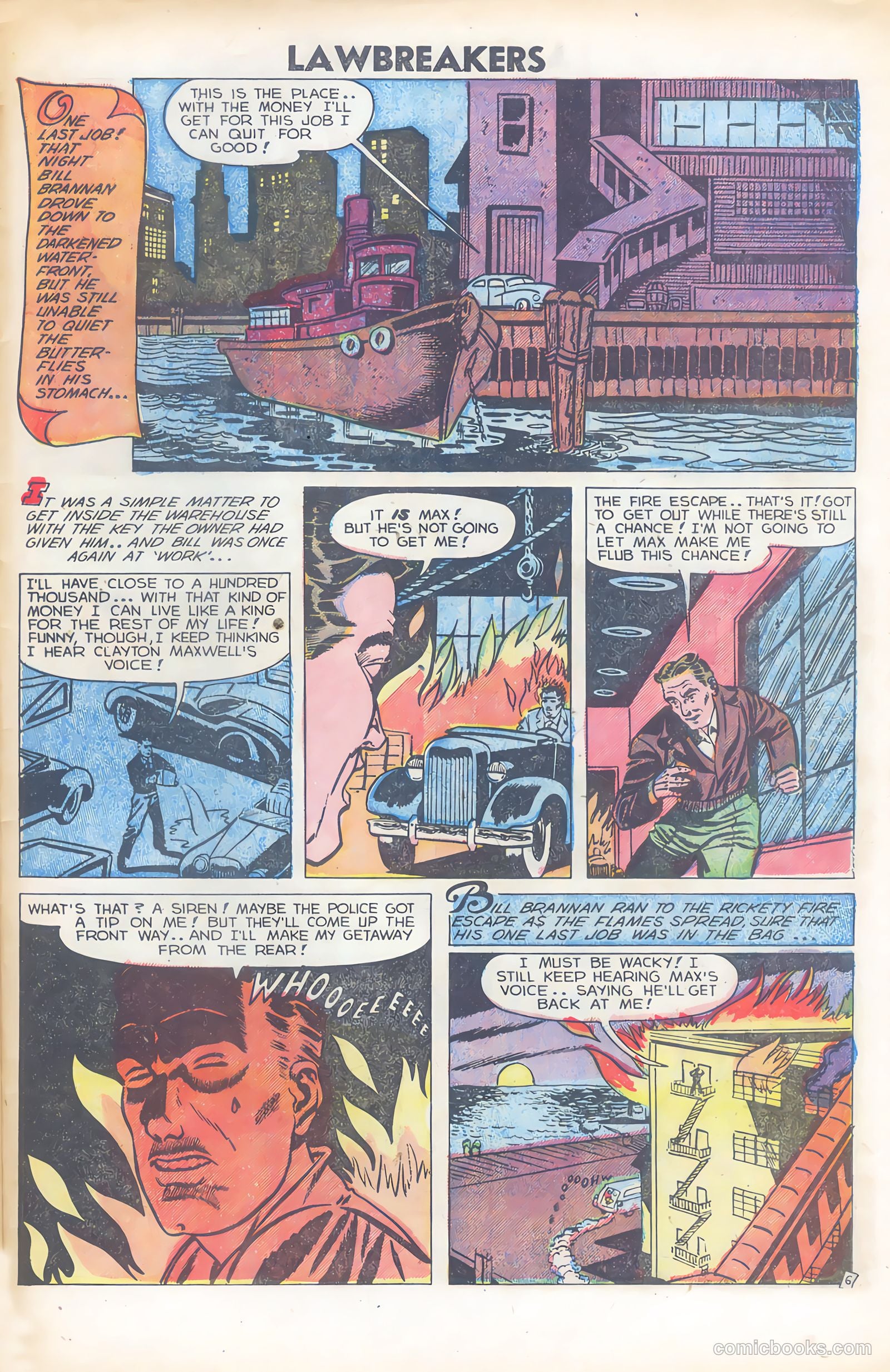 Lawbreakers Suspense Stories #12 (1953) — page 31 of 35