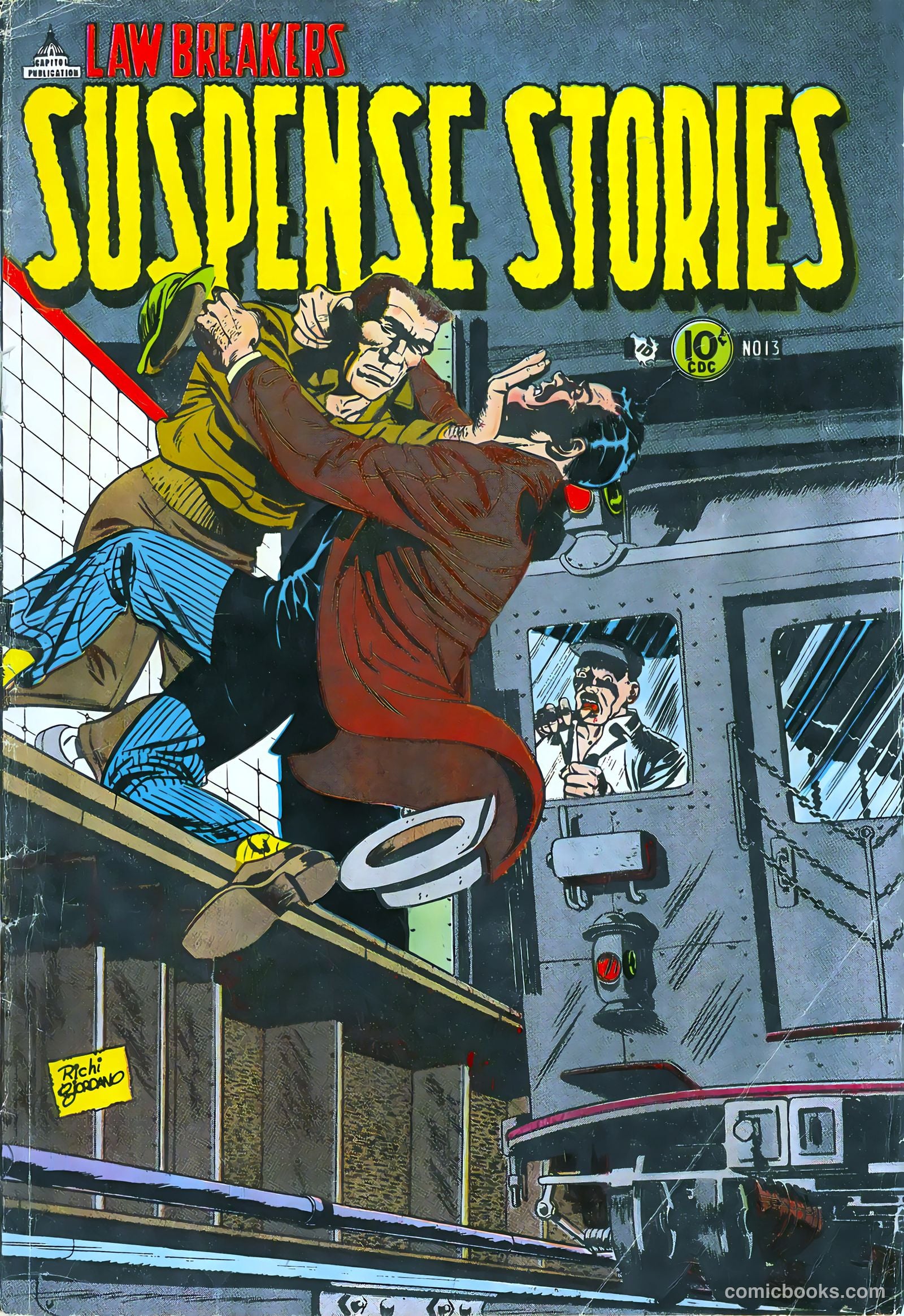 Lawbreakers Suspense Stories #13