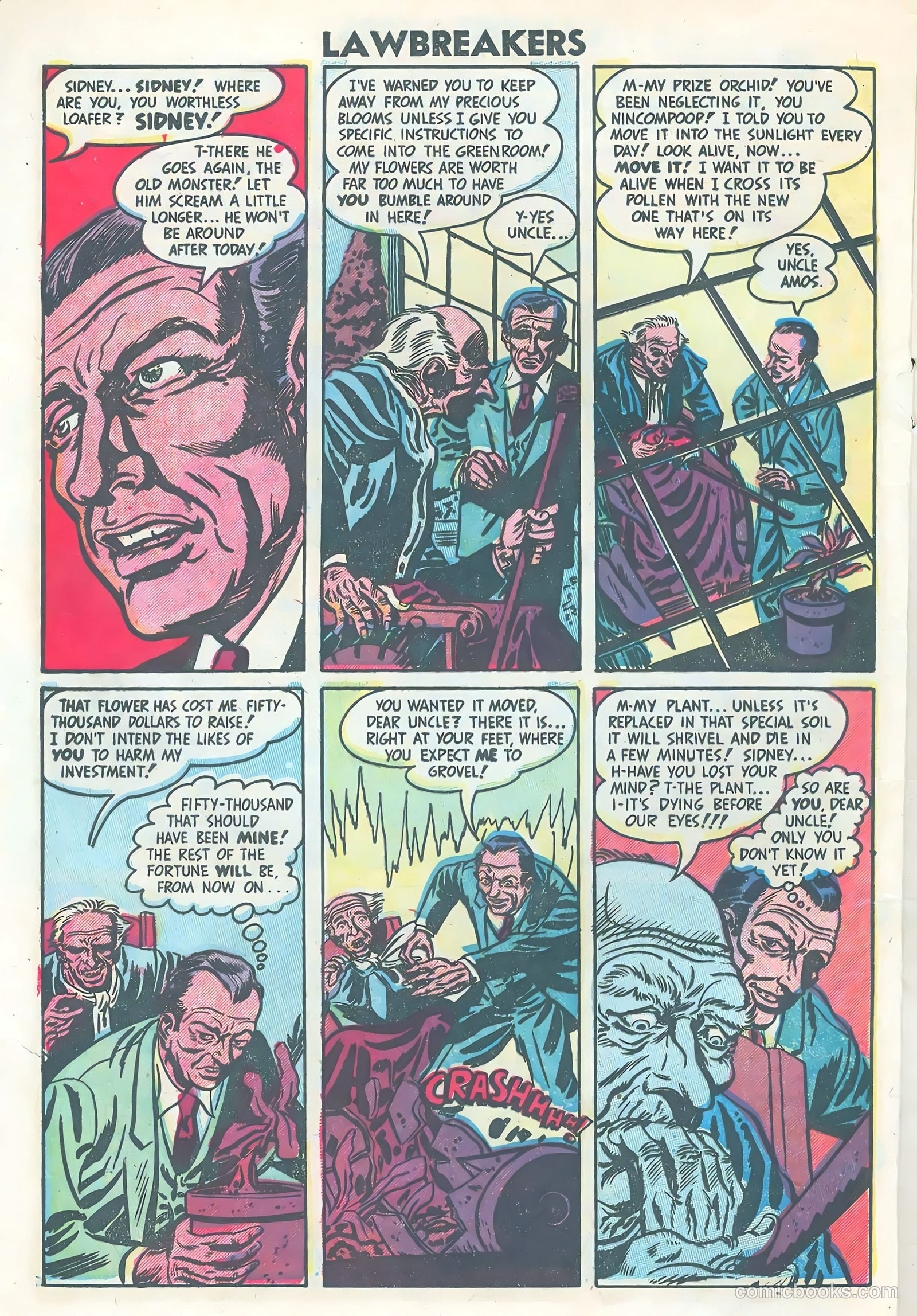 Lawbreakers Suspense Stories #13 (1953) — page 4 of 36