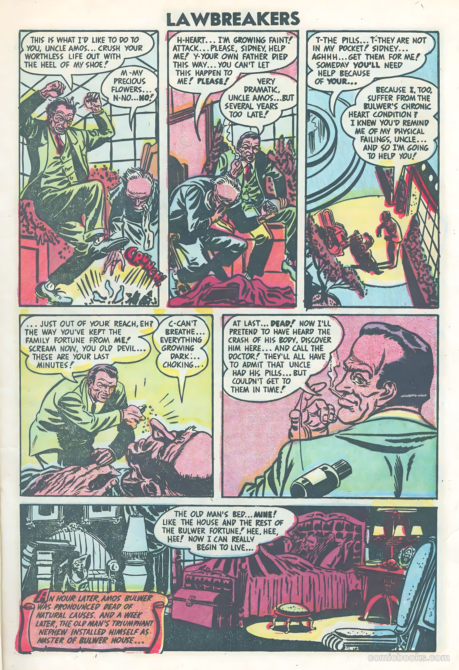 Lawbreakers Suspense Stories #13 (1953) — page 5 of 36