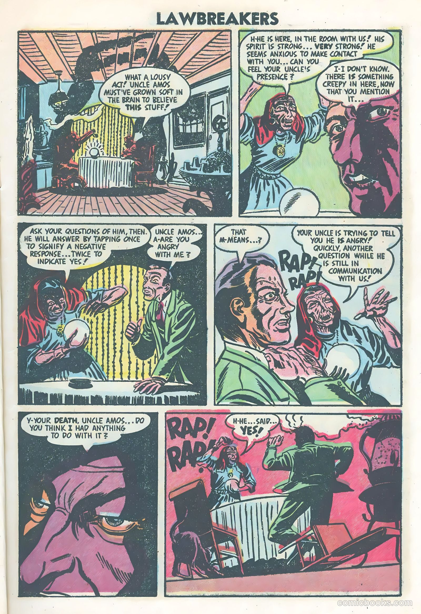 Lawbreakers Suspense Stories #13 (1953) — page 7 of 36