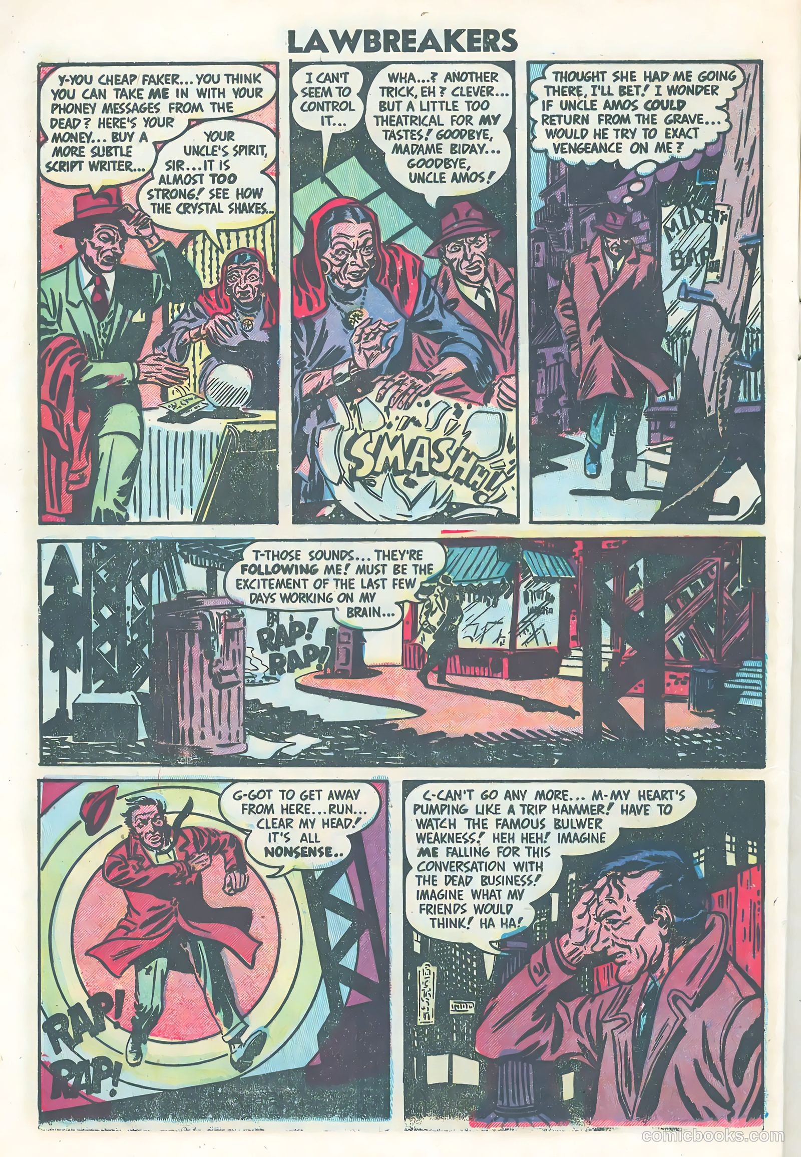Lawbreakers Suspense Stories #13 (1953) — page 8 of 36
