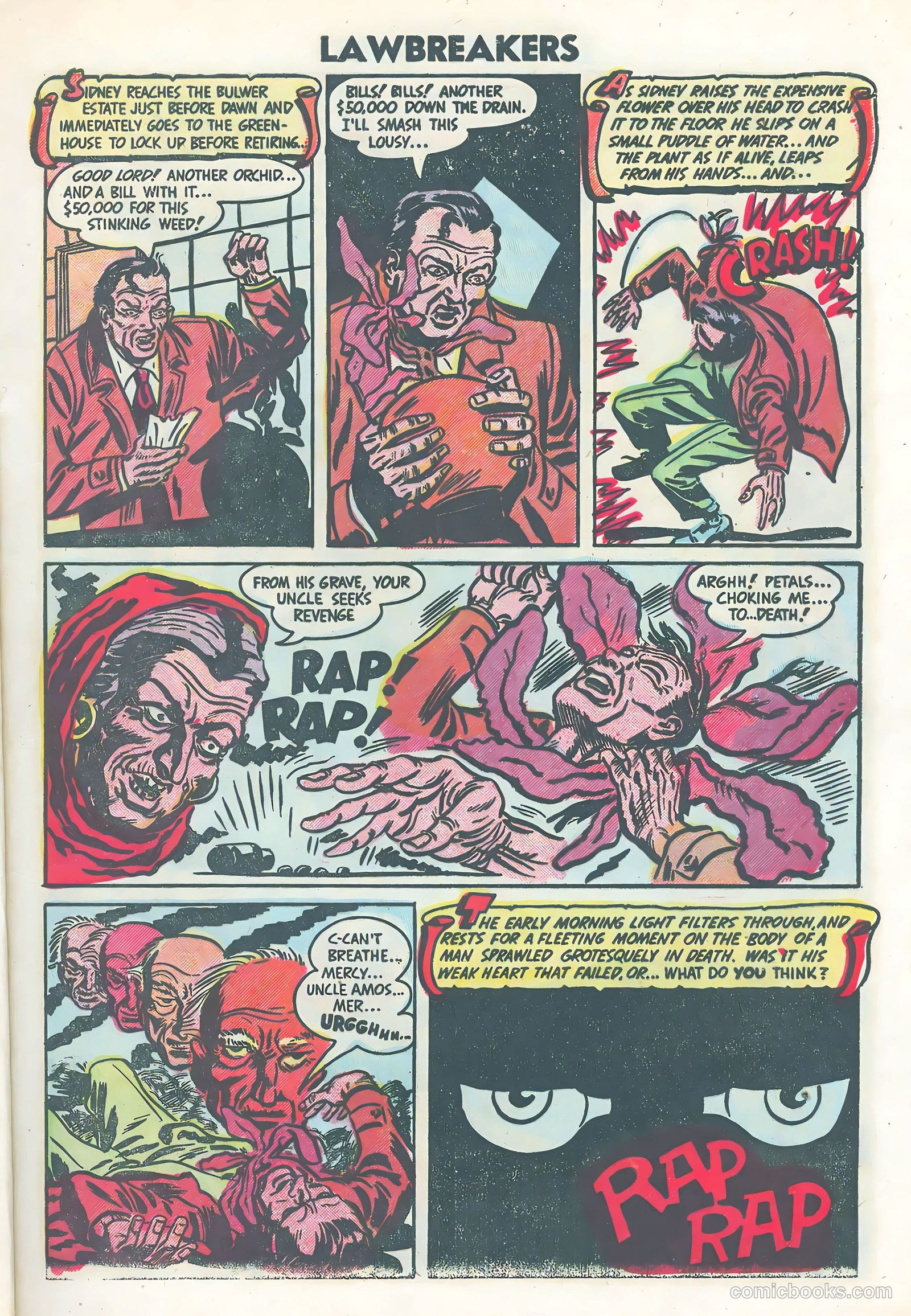 Lawbreakers Suspense Stories #13 (1953) — page 9 of 36