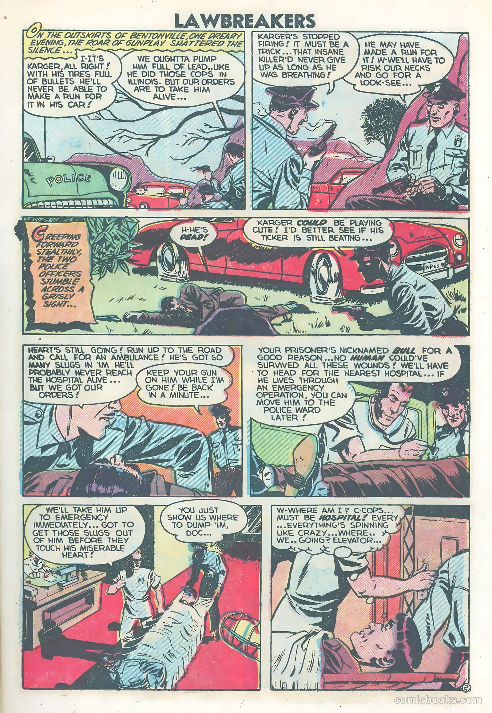 Lawbreakers Suspense Stories #13 (1953) — page 11 of 36