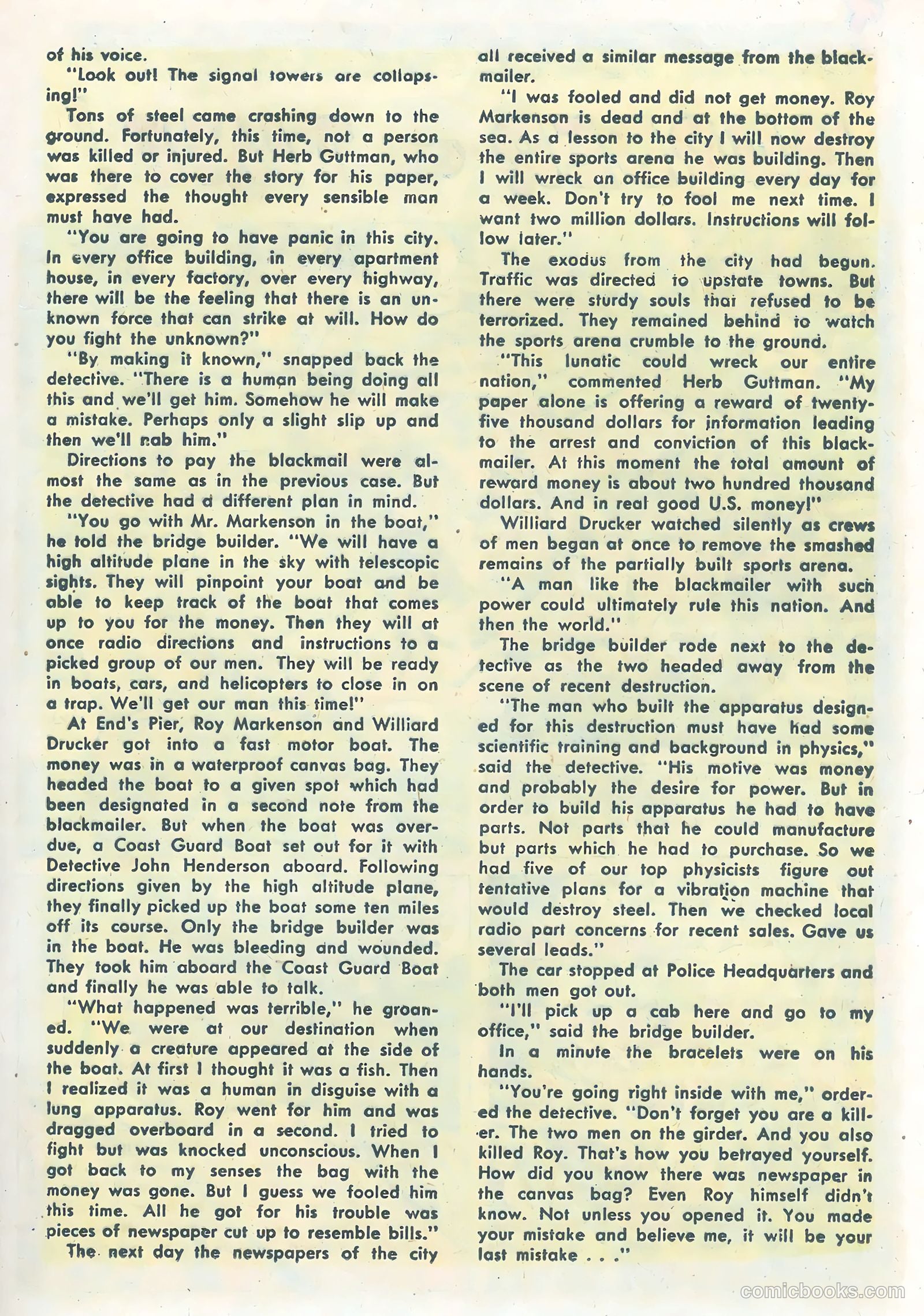 Lawbreakers Suspense Stories #13 (1953) — page 17 of 36